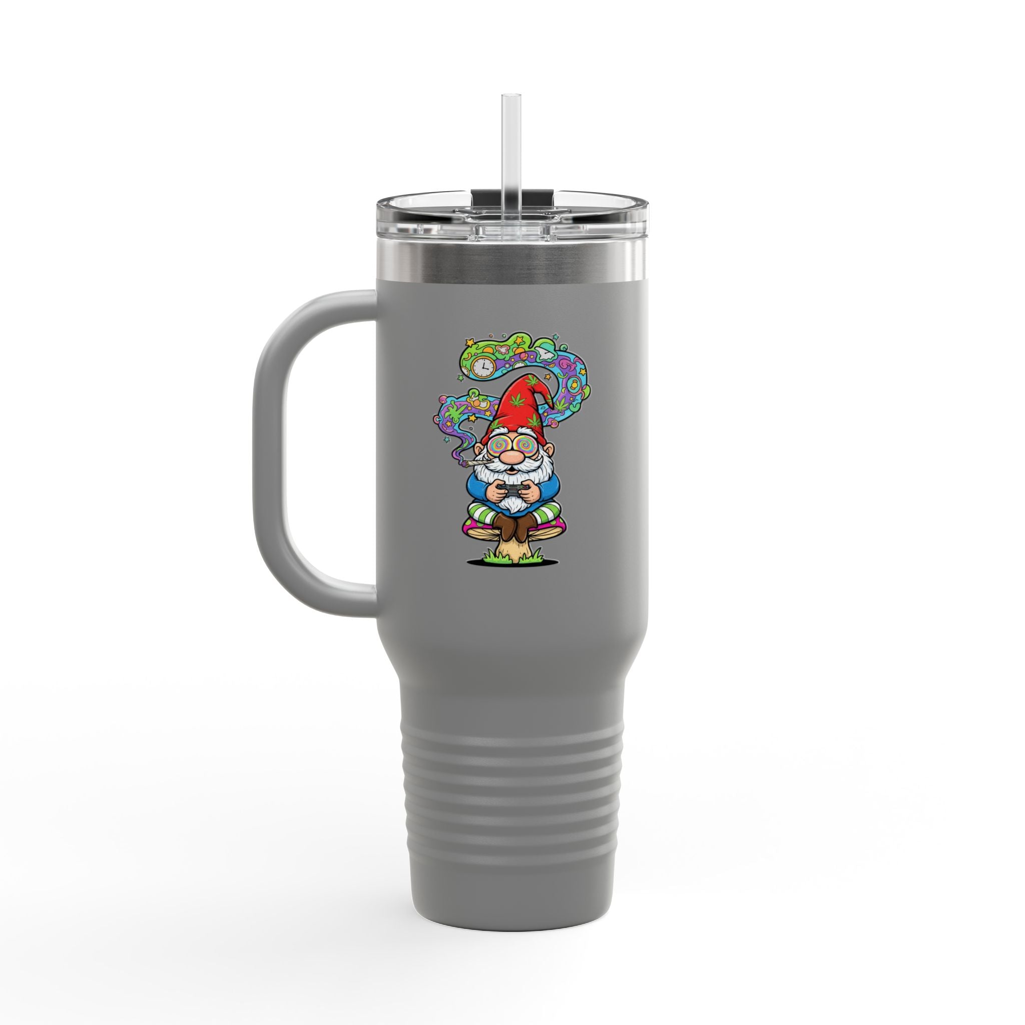 Gaming Gnome 40oz Insulated Travel Mug