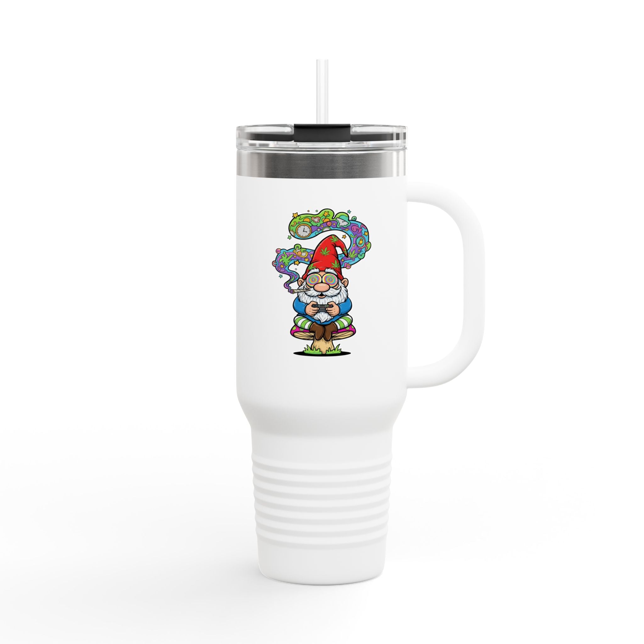 Gaming Gnome 40oz Insulated Travel Mug