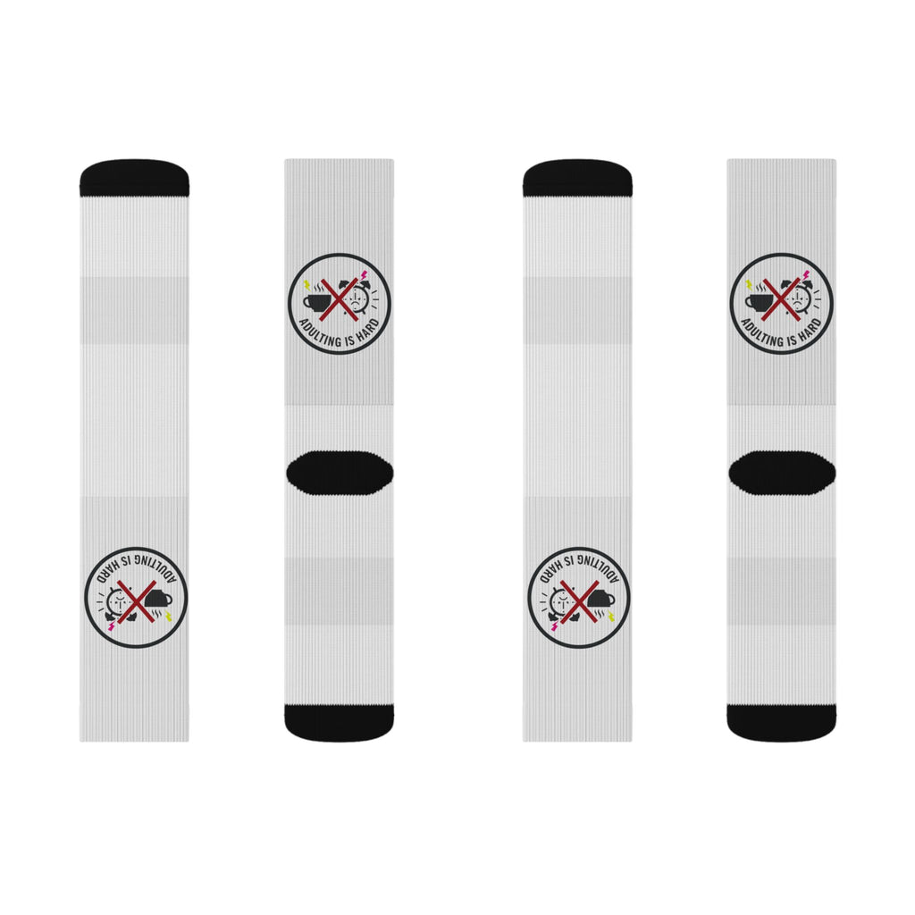 Adulting Is Hard Socks