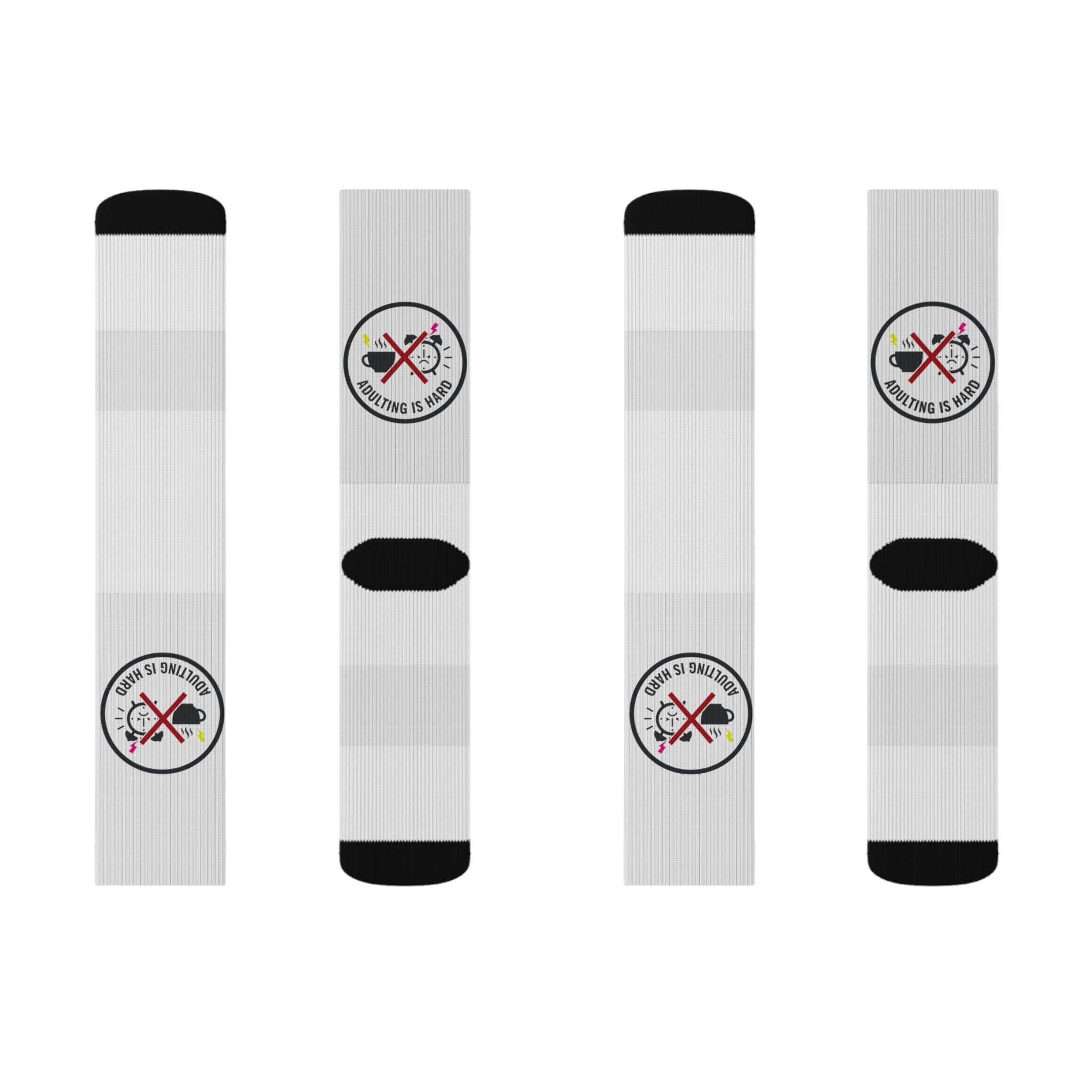 Adulting Is Hard Socks