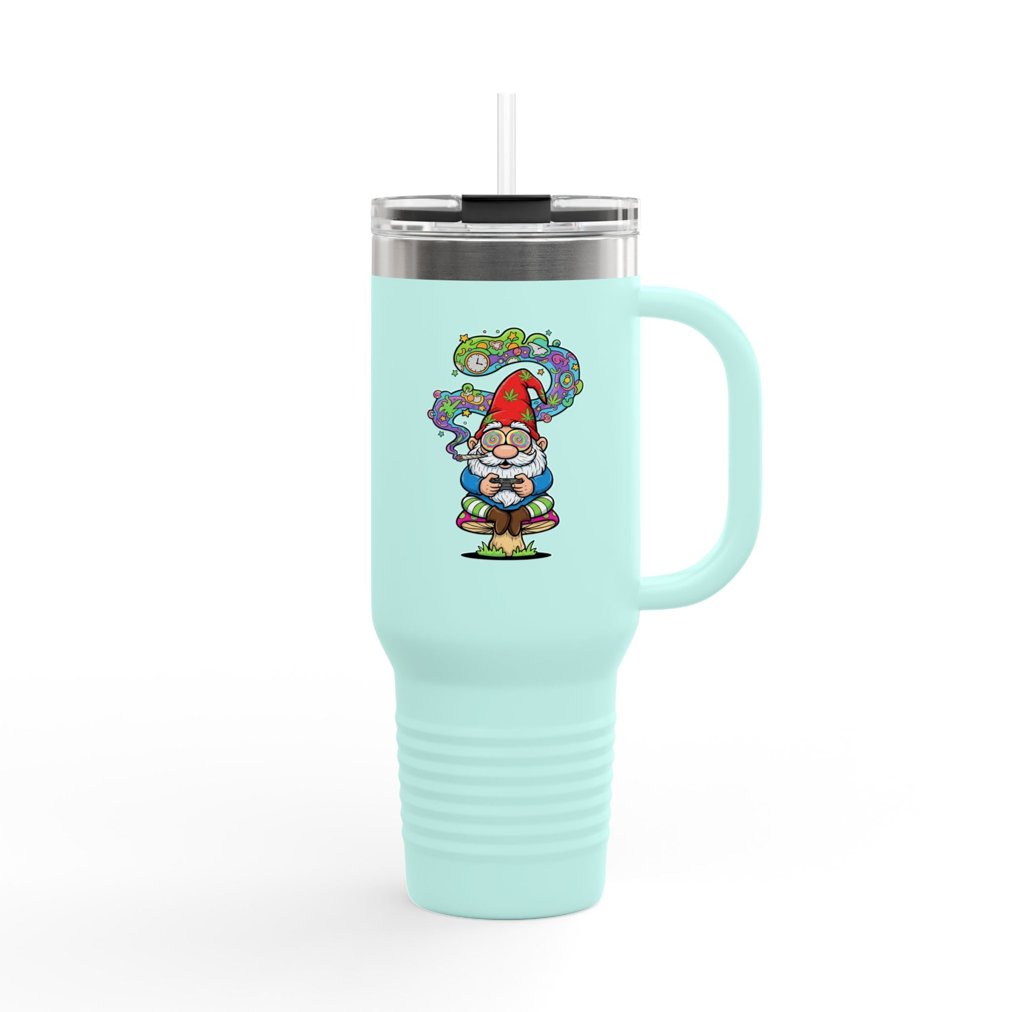Gaming Gnome 40oz Insulated Travel Mug