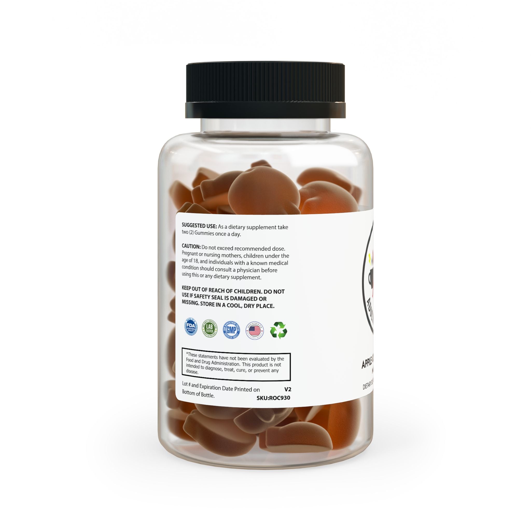 Adulting Is Hard Apple Cider Vinegar Gummies (60 Gummies)