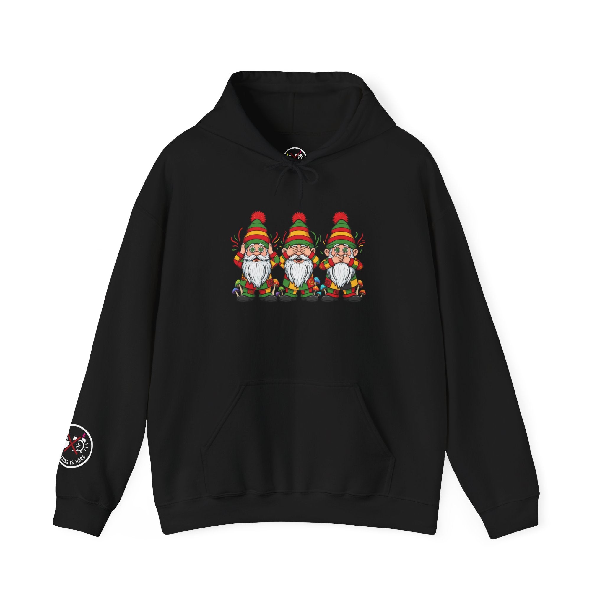No Evil Gnome Trio Hoodie