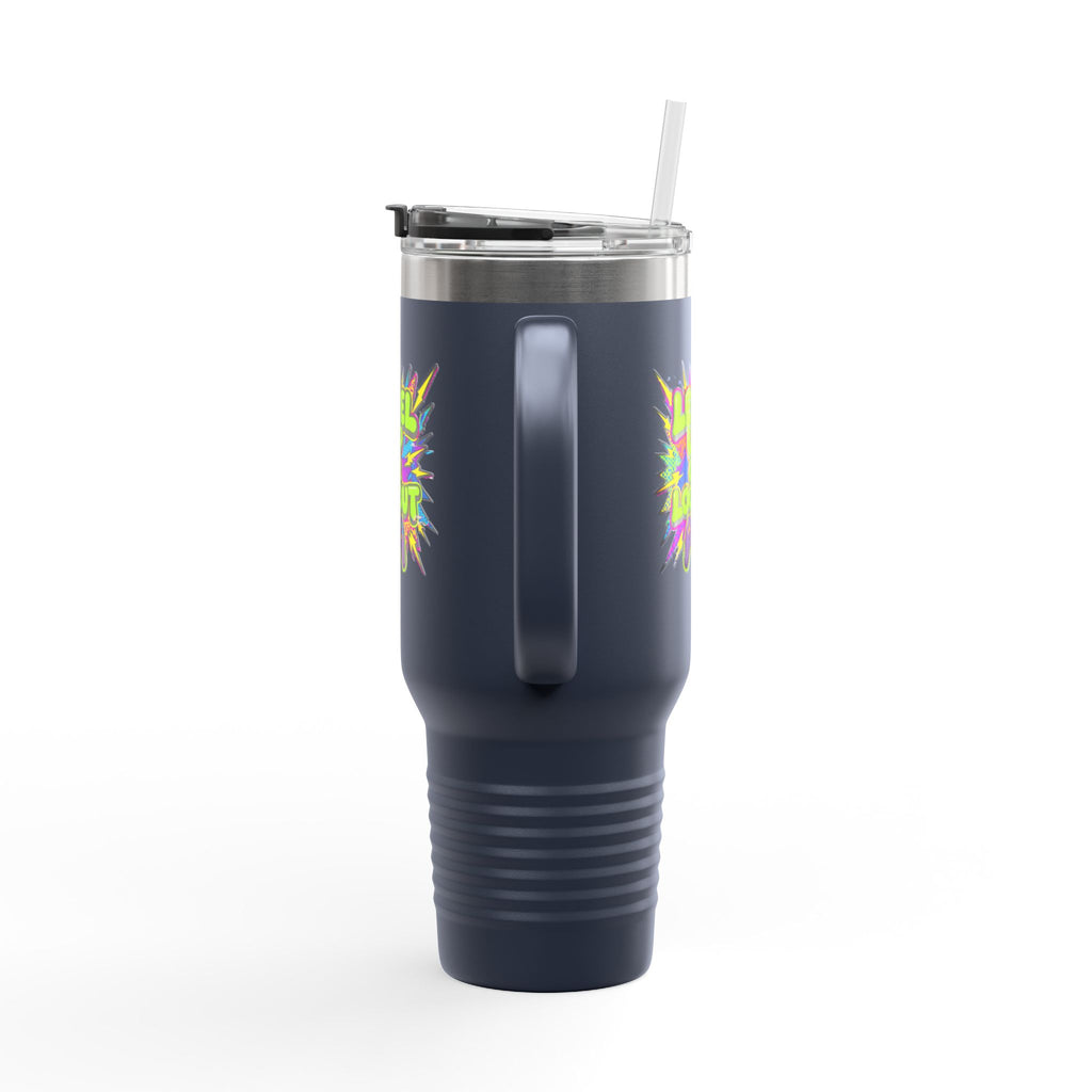 Level Up or Log Out 40oz Insulated Travel Mug