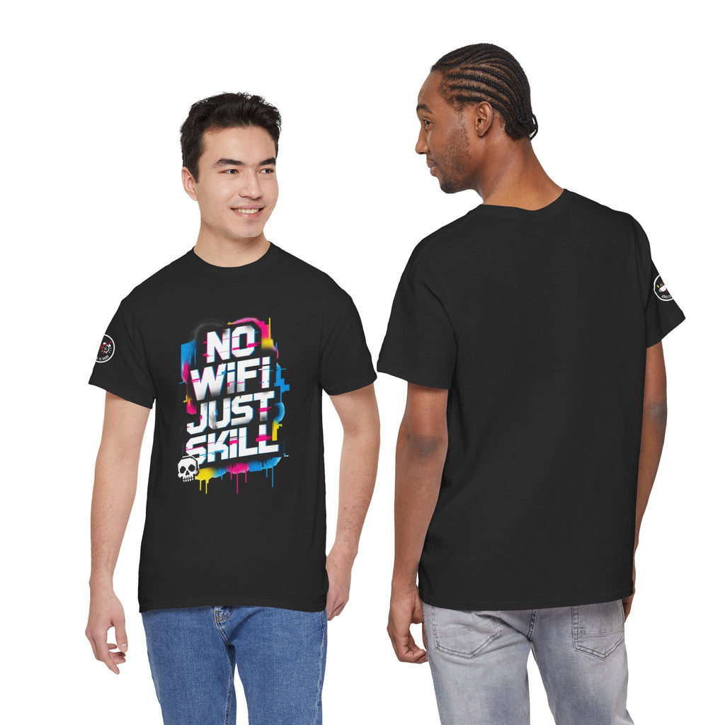 No WiFi Just Skill Heavy Cotton T-Shirt