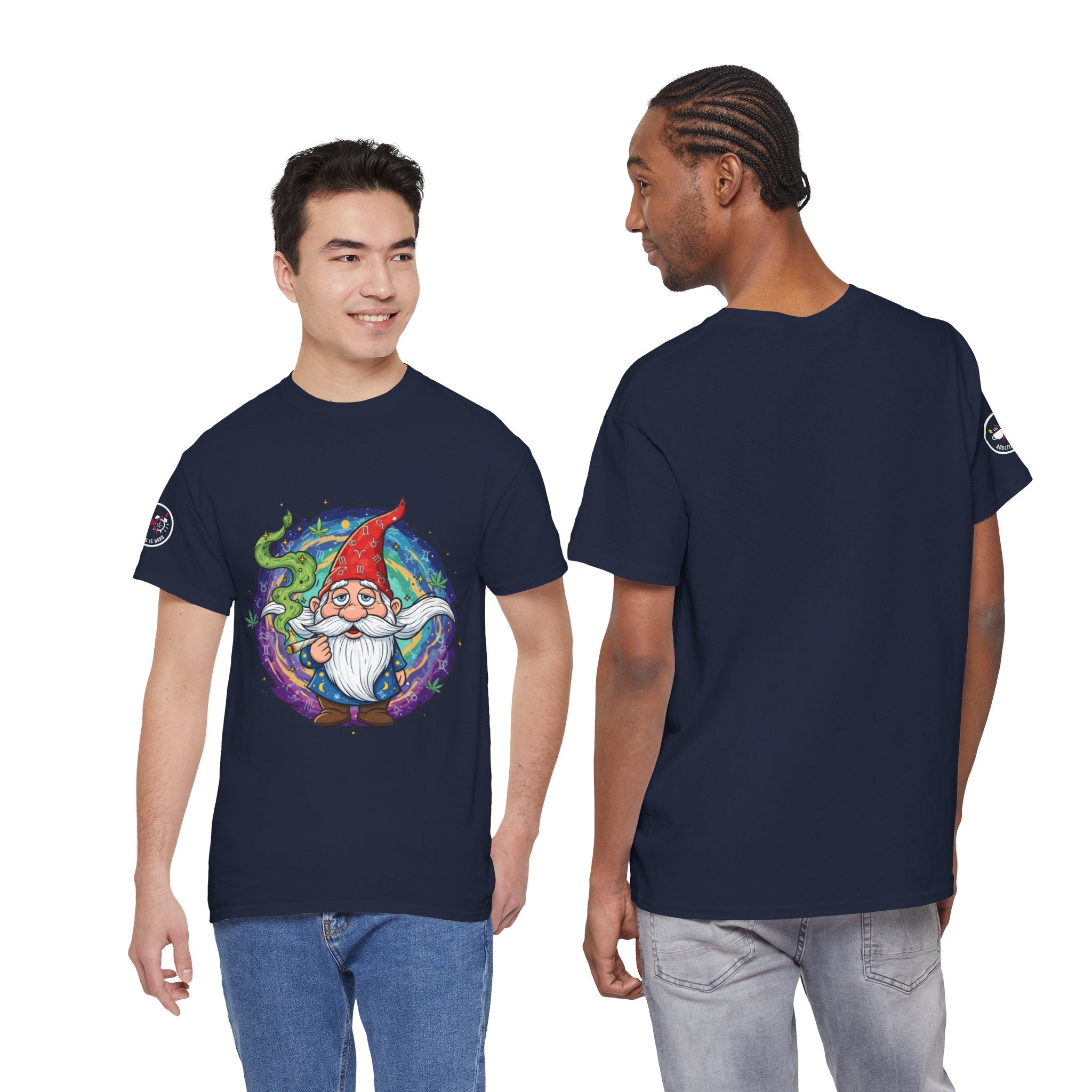 Mystic Gnome T-Shirt — Whimsical Garden Gnome Magic Tee