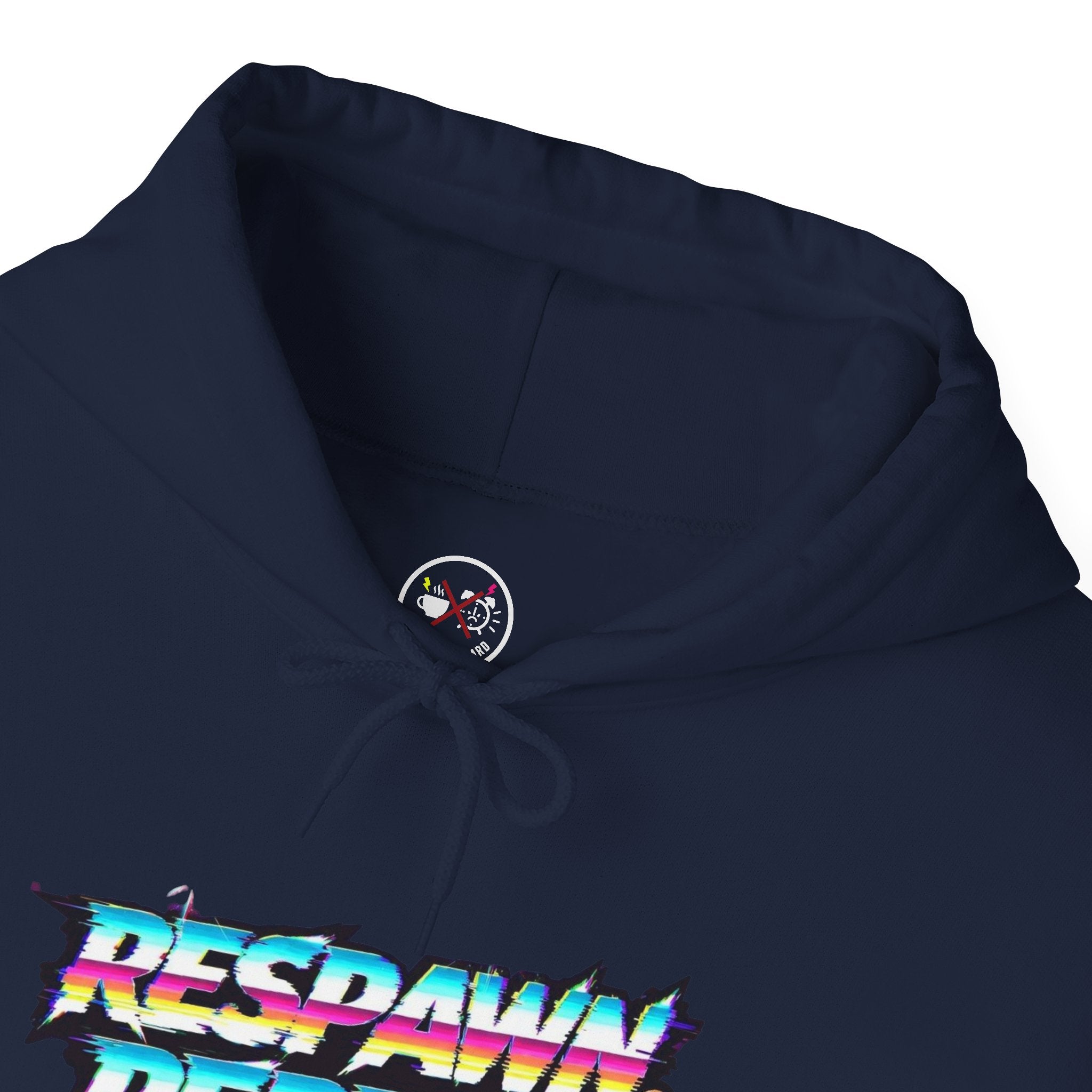 Respawn Repeat Retro Glitch Gamer Hoodie