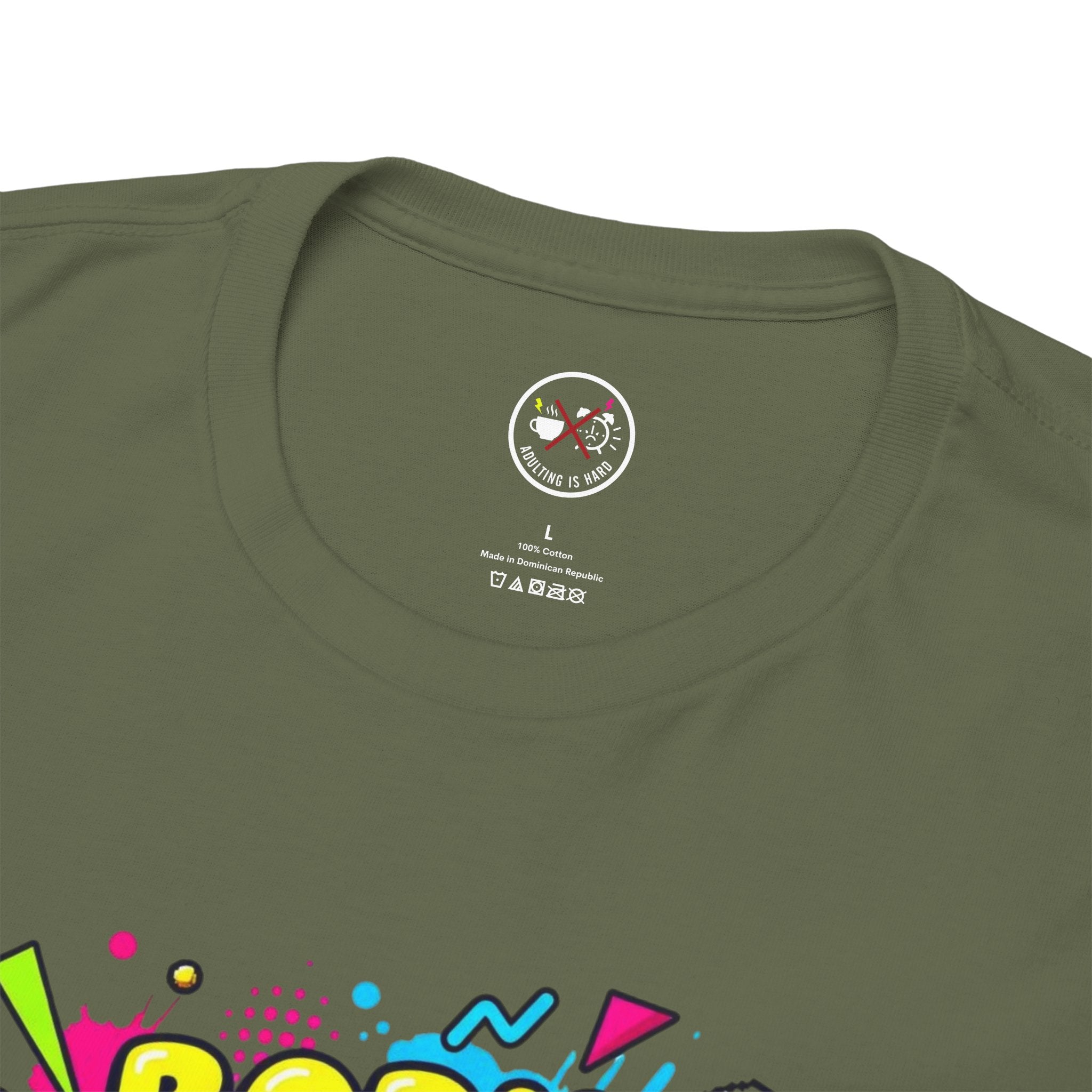 Born to Play Retro Game Controller Heavy Cotton Tee