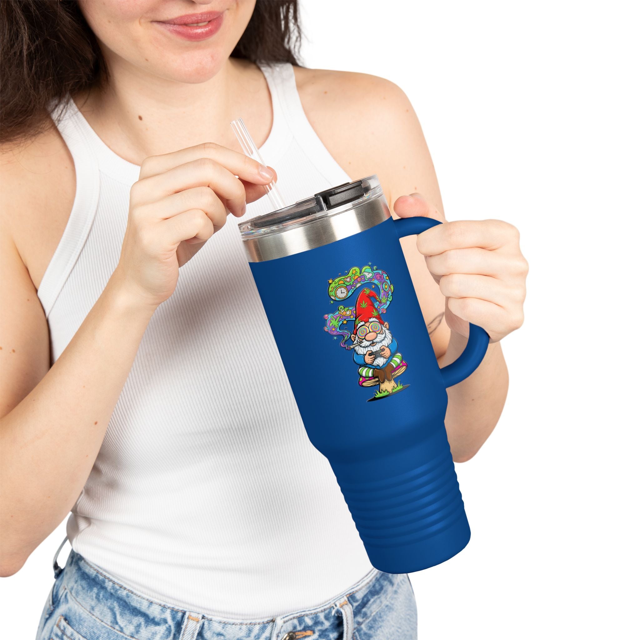 Gaming Gnome 40oz Insulated Travel Mug