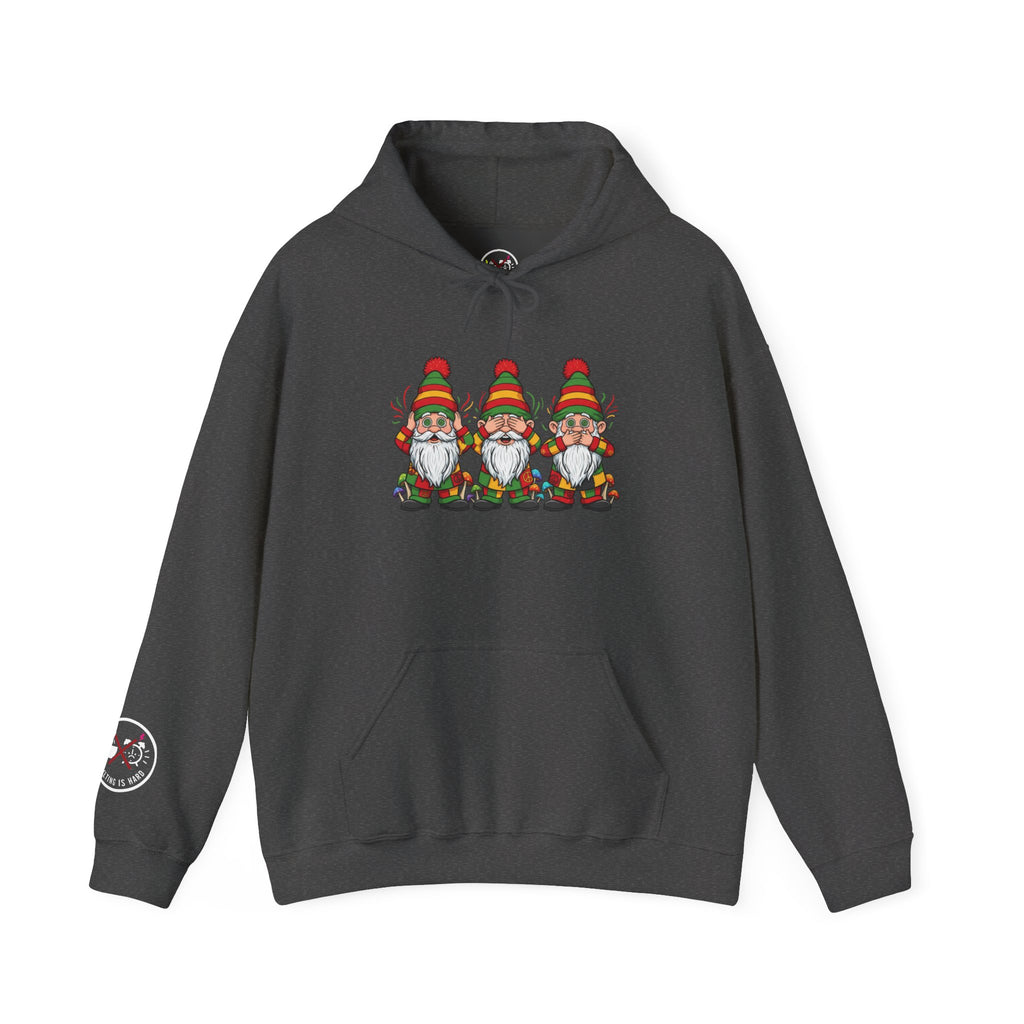 No Evil Gnome Trio Hoodie