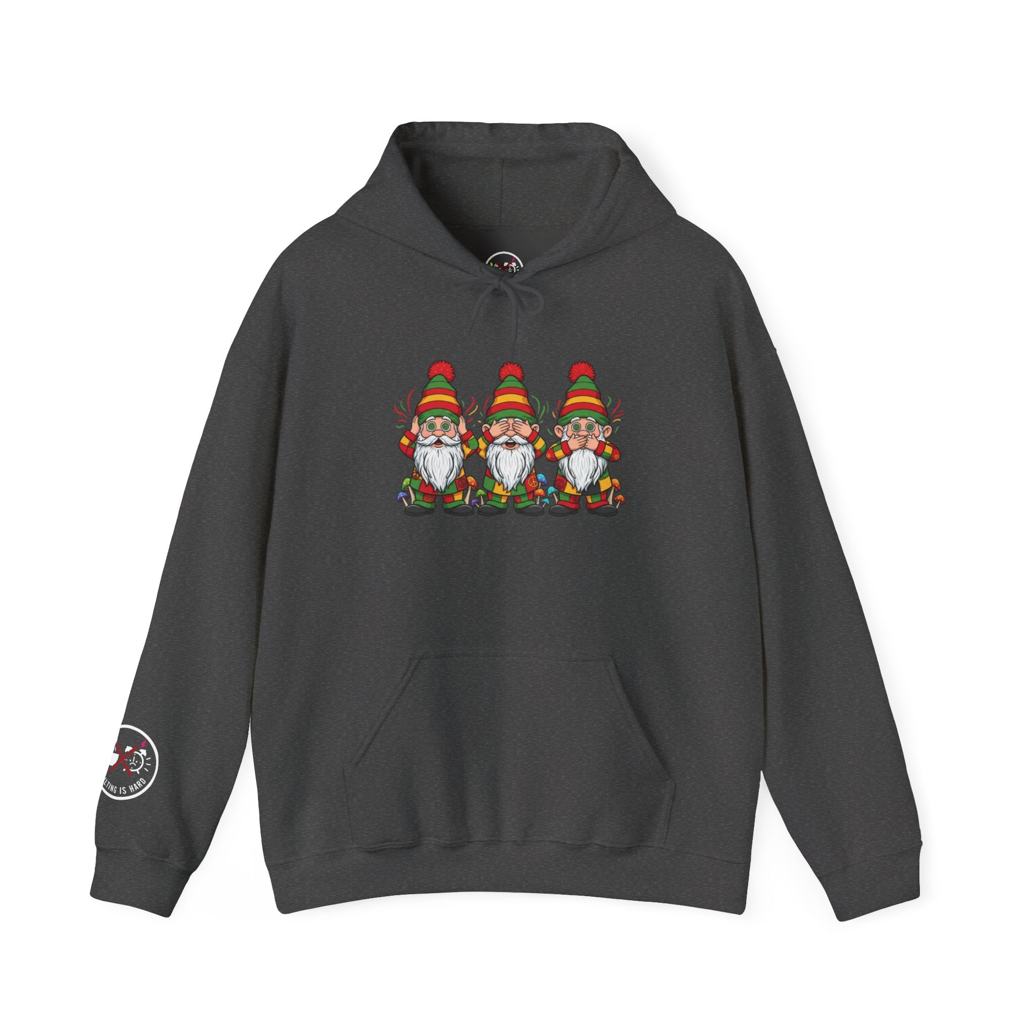 No Evil Gnome Trio Hoodie