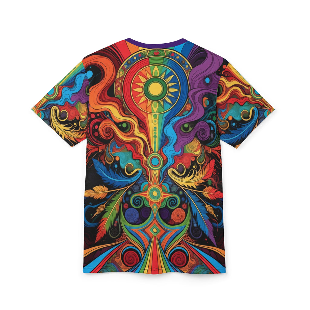 Cosmic Sunburst All-Over Print Tee