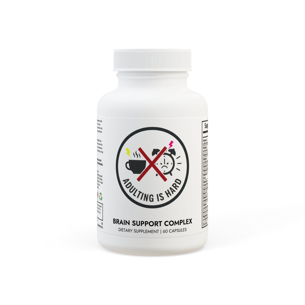 Adulting Is Hard Brain Support Complex Supplement (60 Capsules)