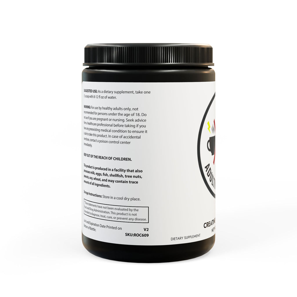 Adulting Is Hard Creatine Monohydrate Supplement 300g