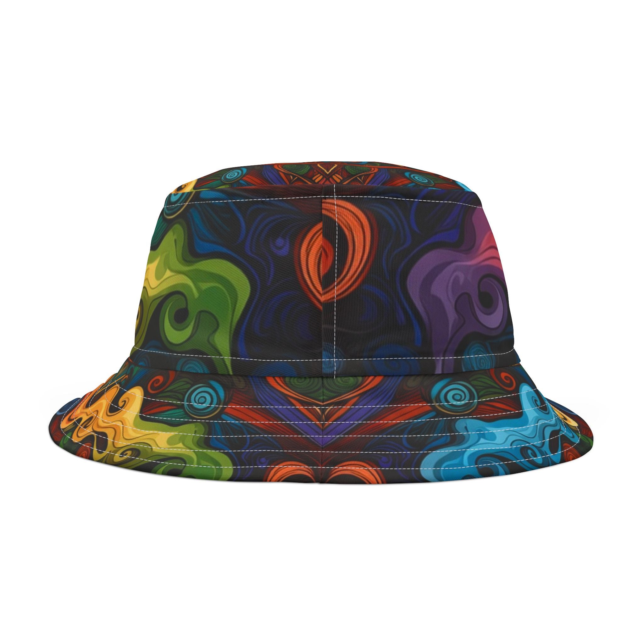 Psychedelic Swirl Bucket Hat
