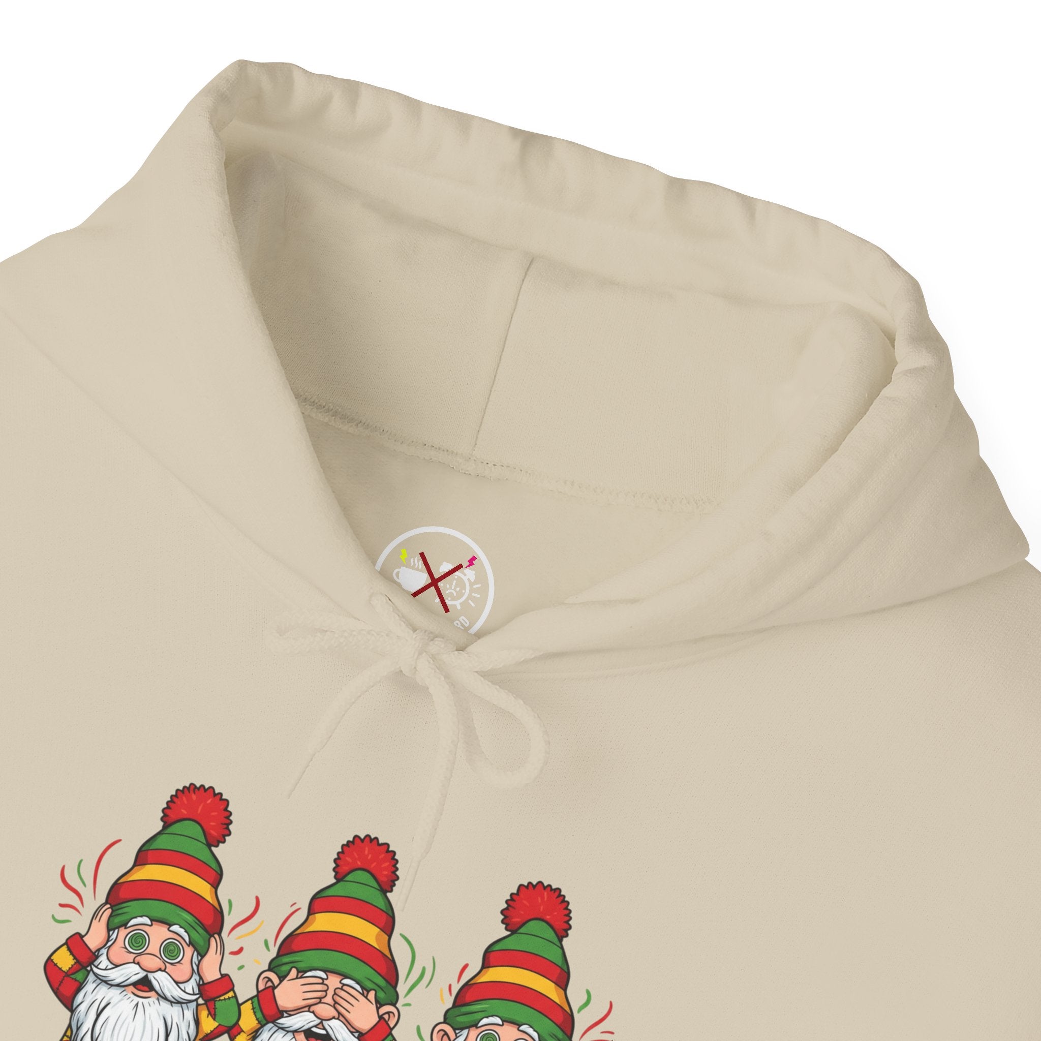 No Evil Gnome Trio Hoodie