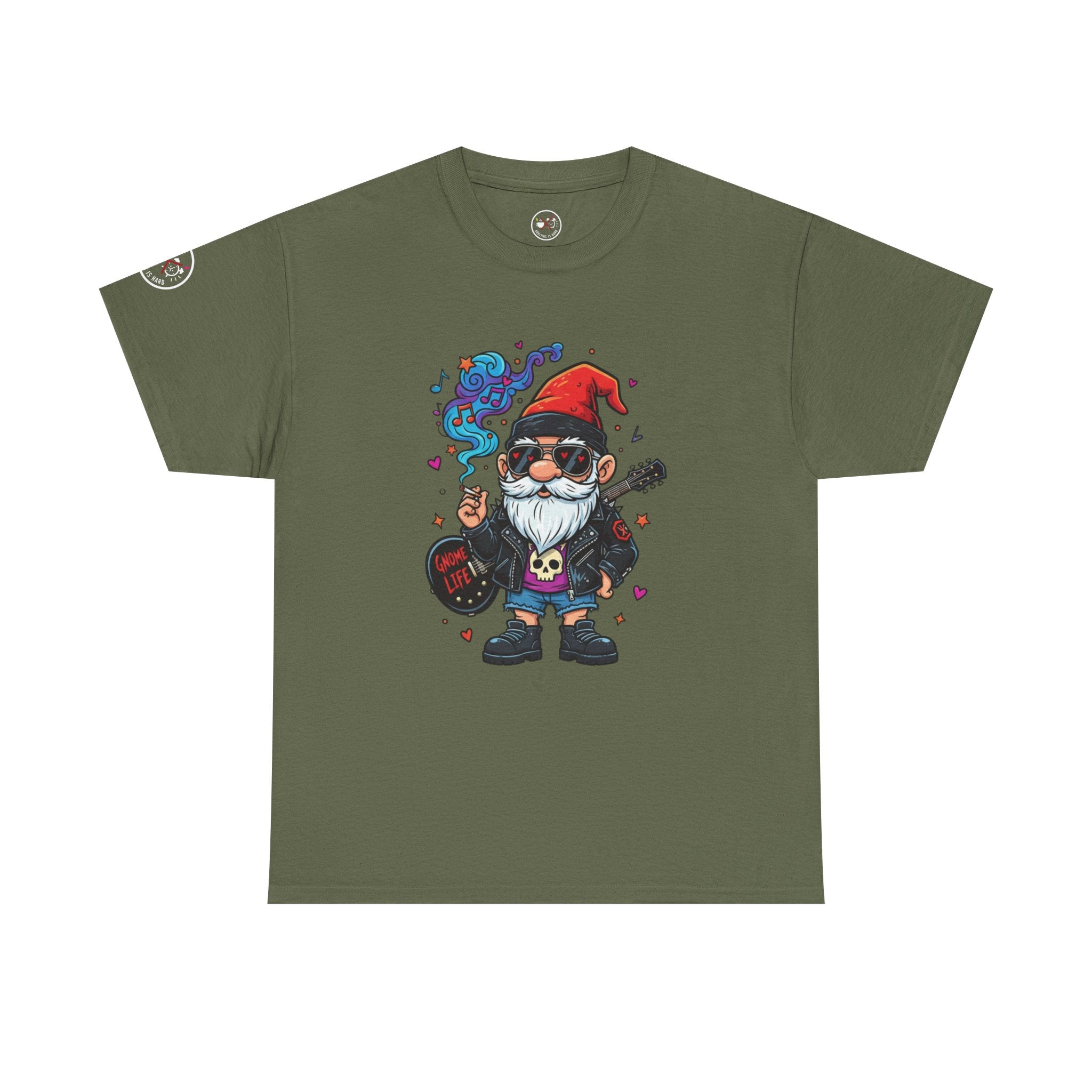 Rockstar Gnome Heavy Cotton T-Shirt