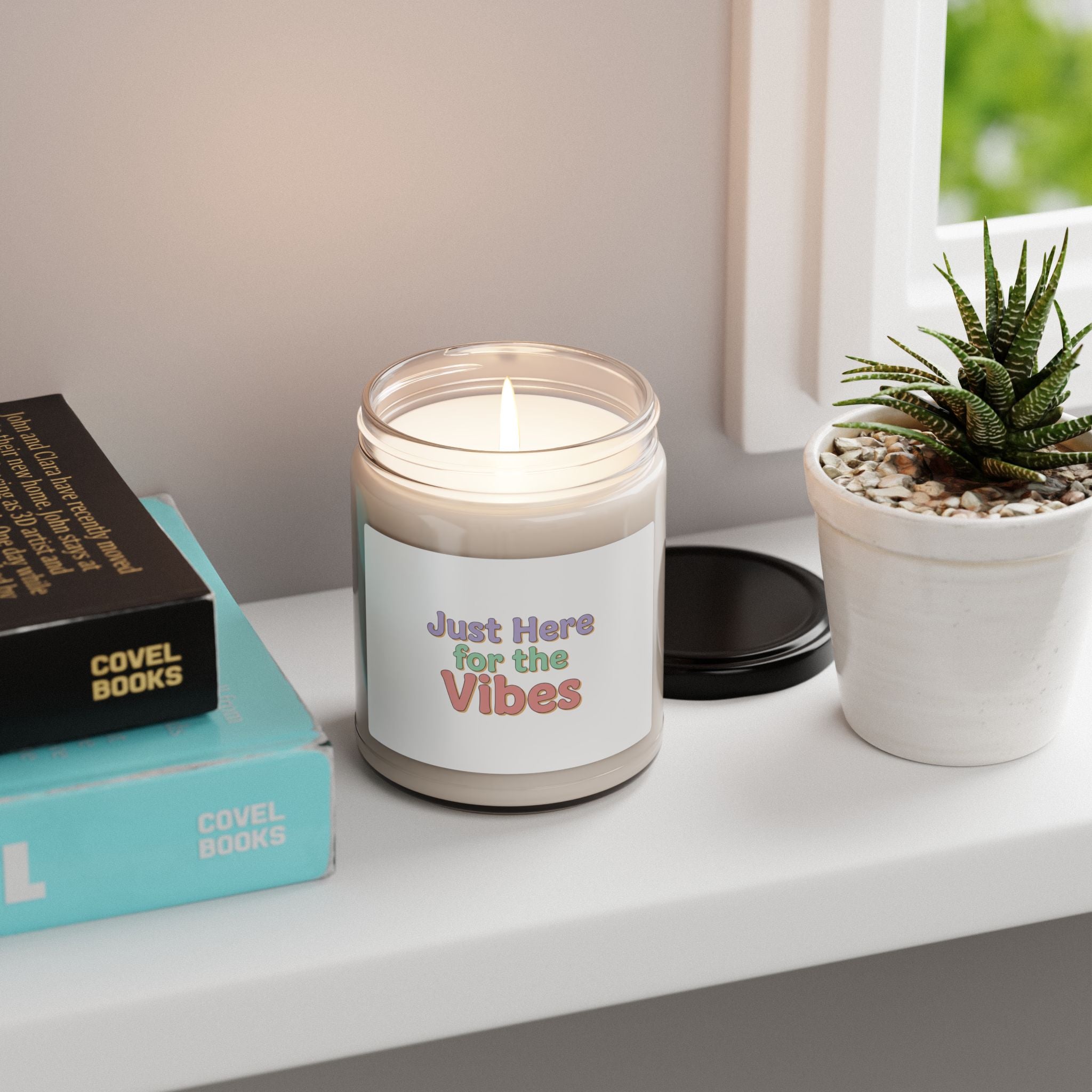 Just Here for the Vibes Candle