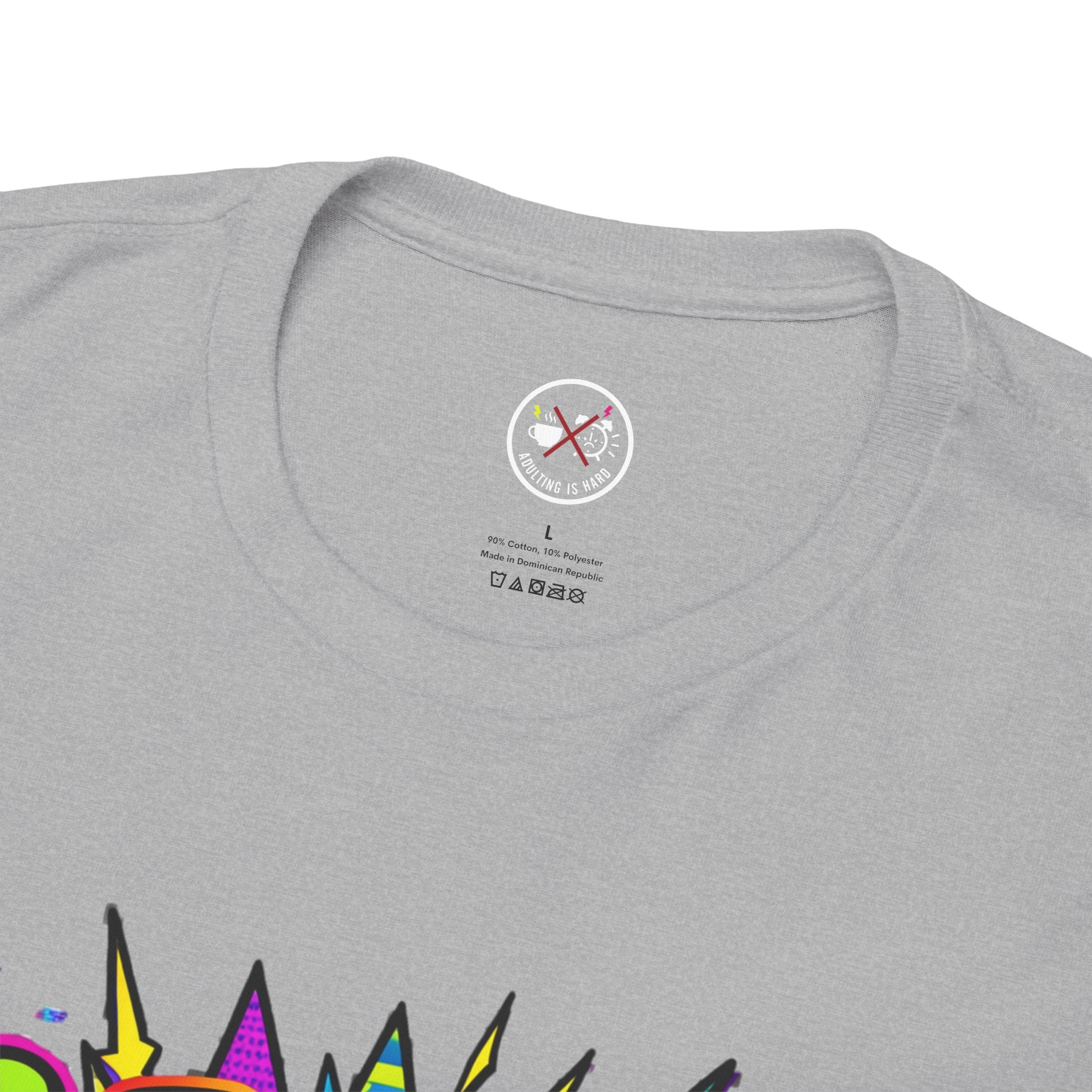 Level Up or Log Out Heavy Cotton T-Shirt