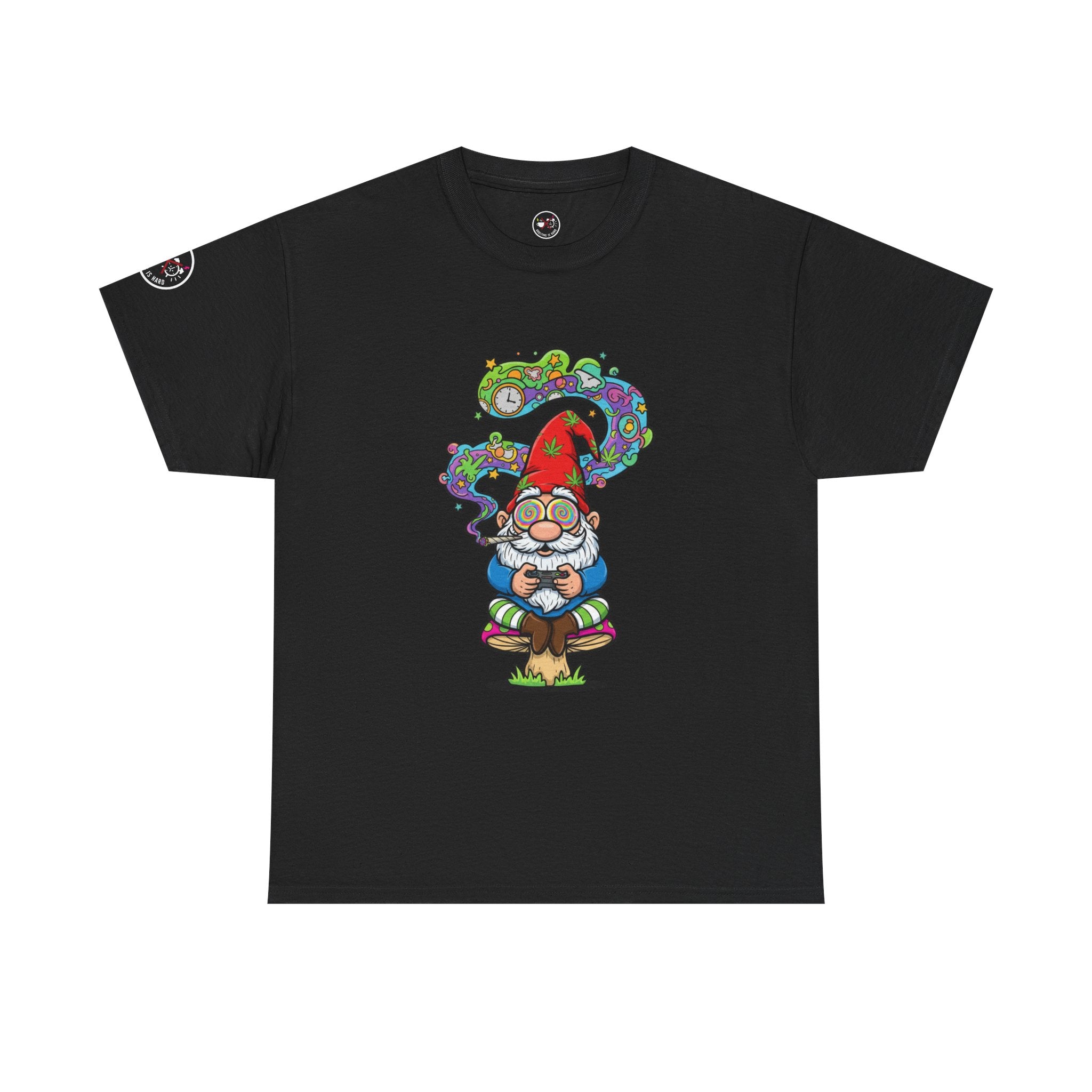 Gaming Gnome Heavy Cotton T‑Shirt