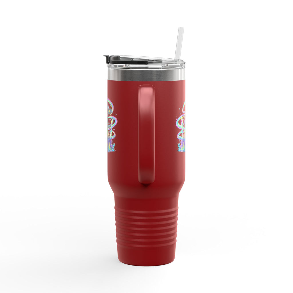 Psychedelic DJ 40oz Insulated Travel Mug