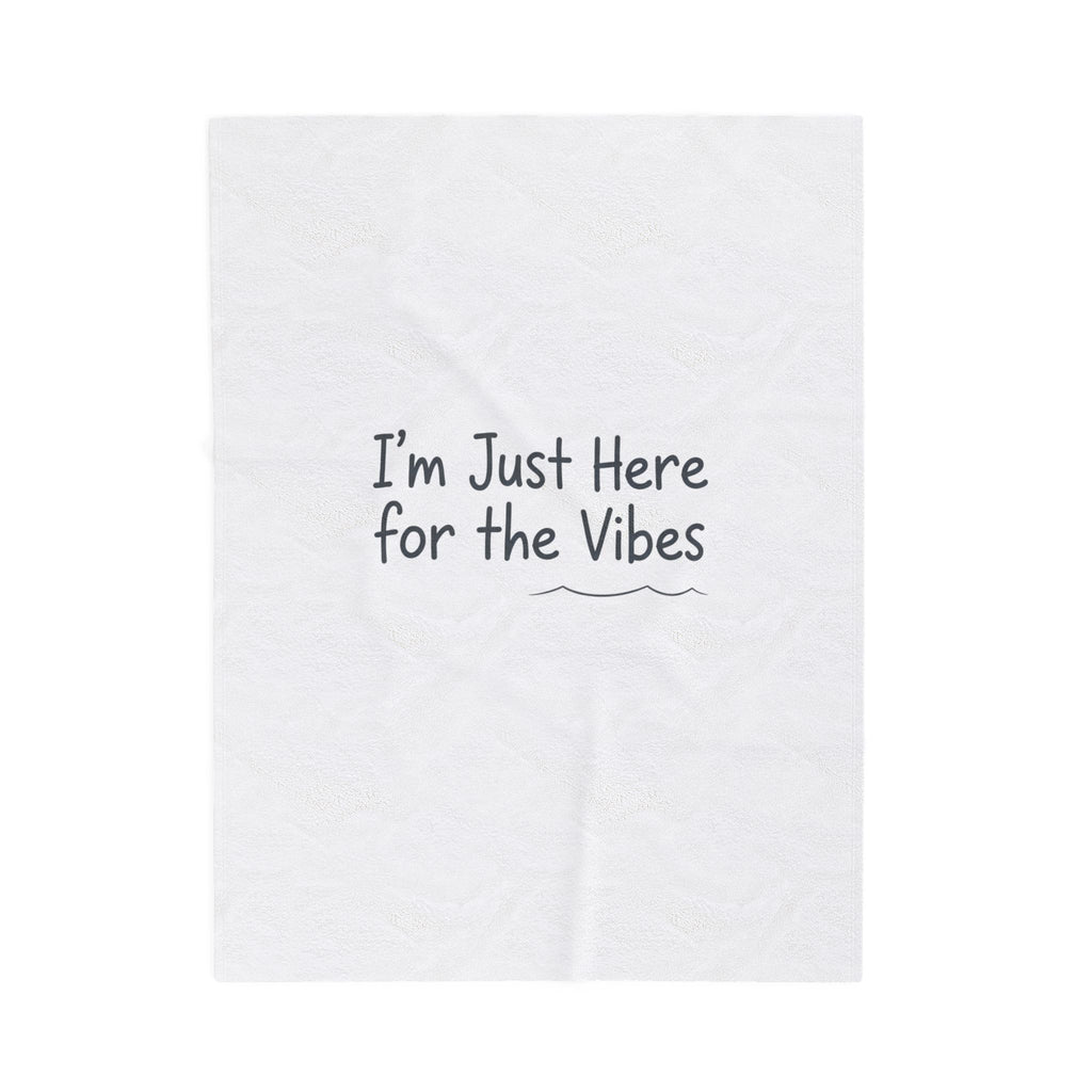 The Vibe Only Plush Blanket