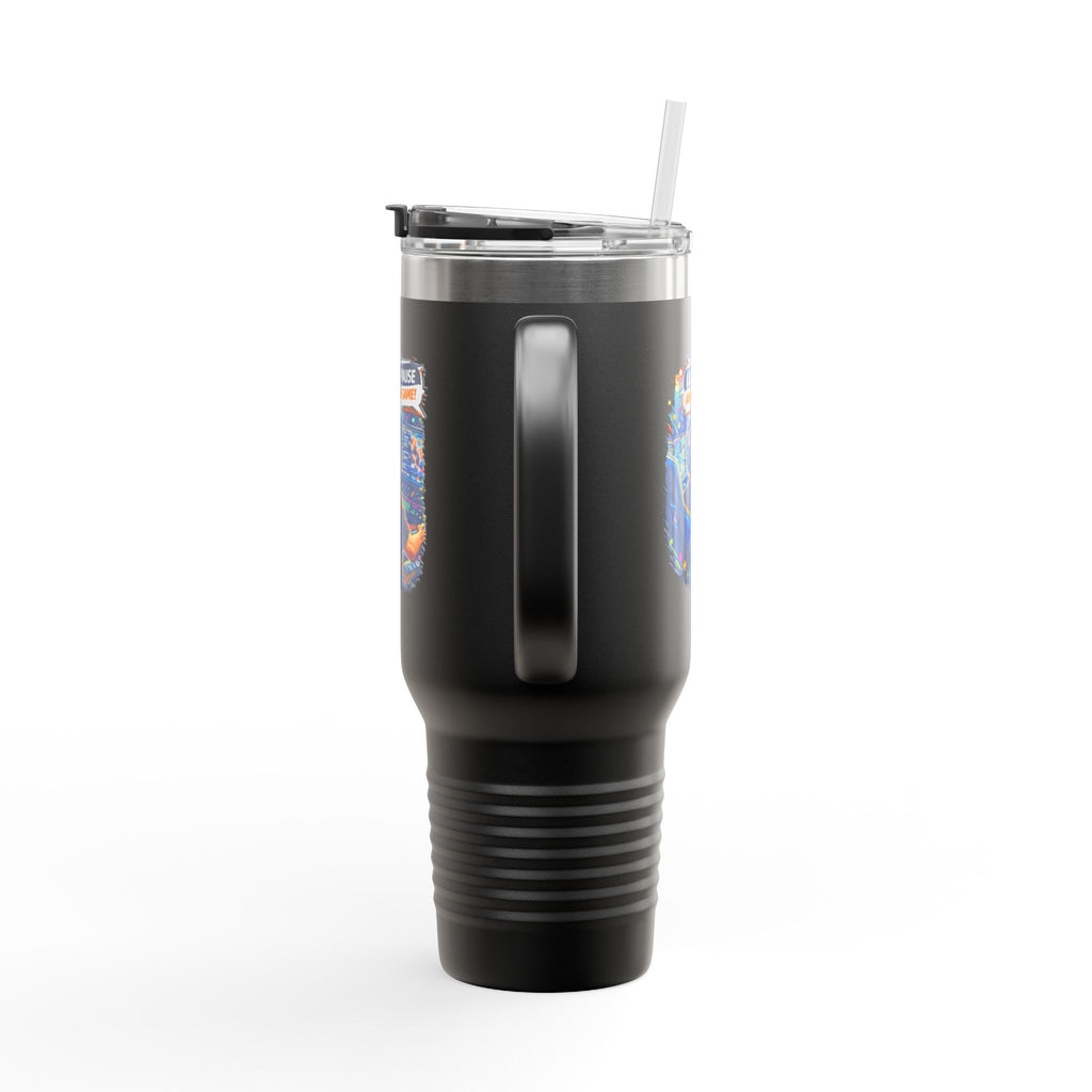 I Can't Pause An Online Game 40oz Insulated Tumbler Mug with Straw