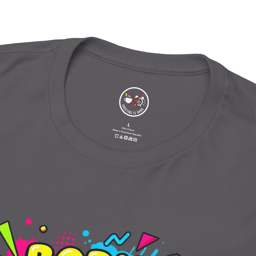 Born to Play Retro Game Controller Heavy Cotton Tee