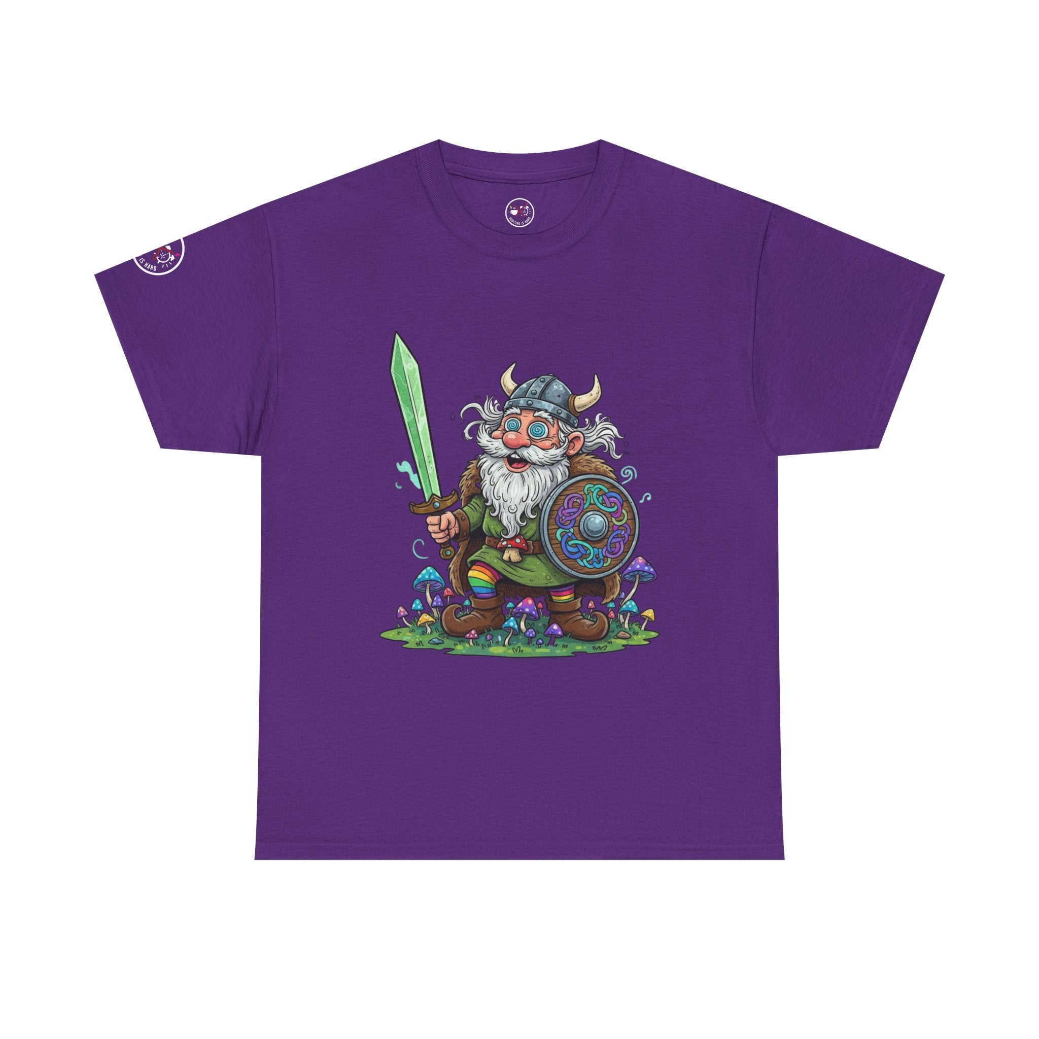 Viking Gnome Heavy Cotton Tee