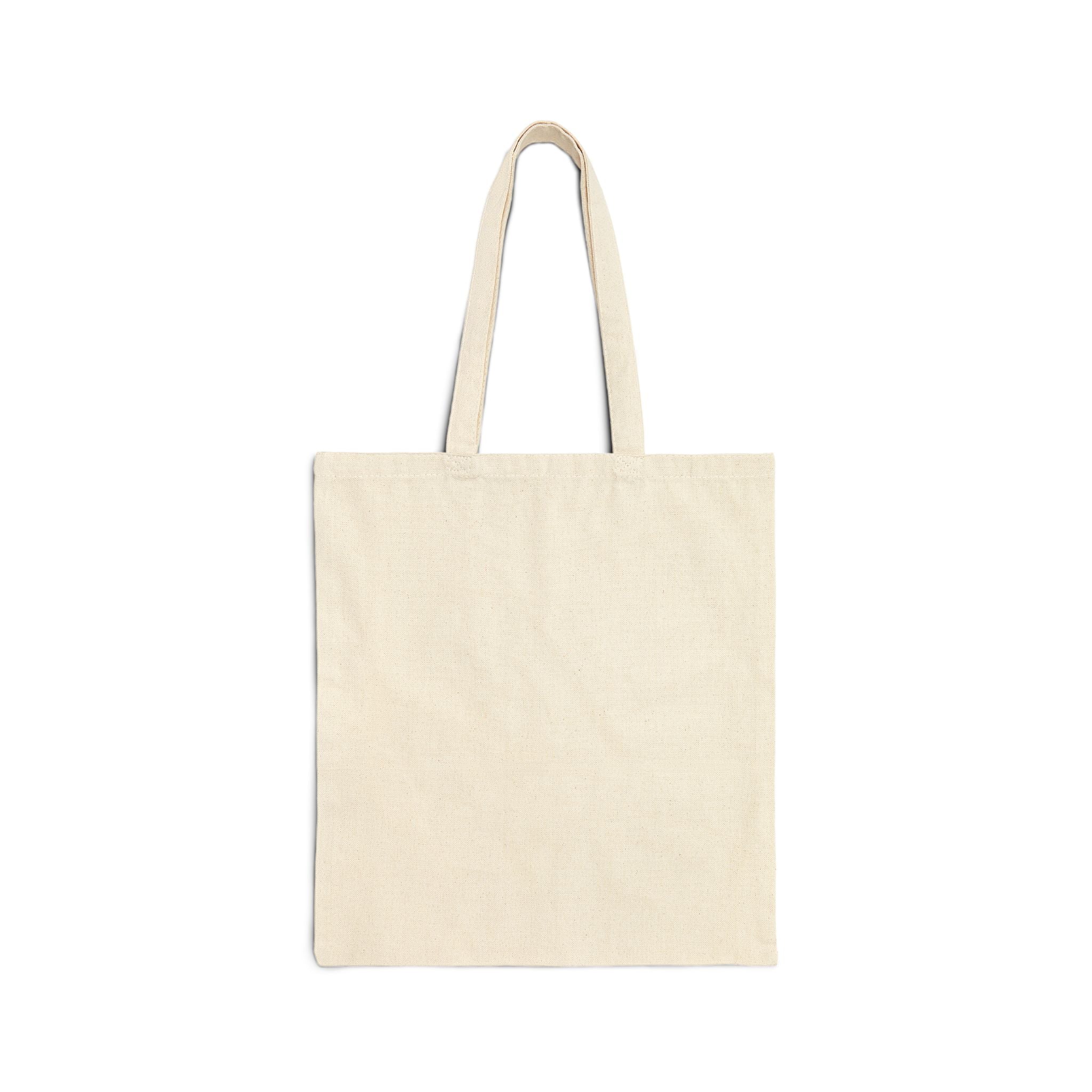 The Vibe Only Cotton Canvas Tote Bag
