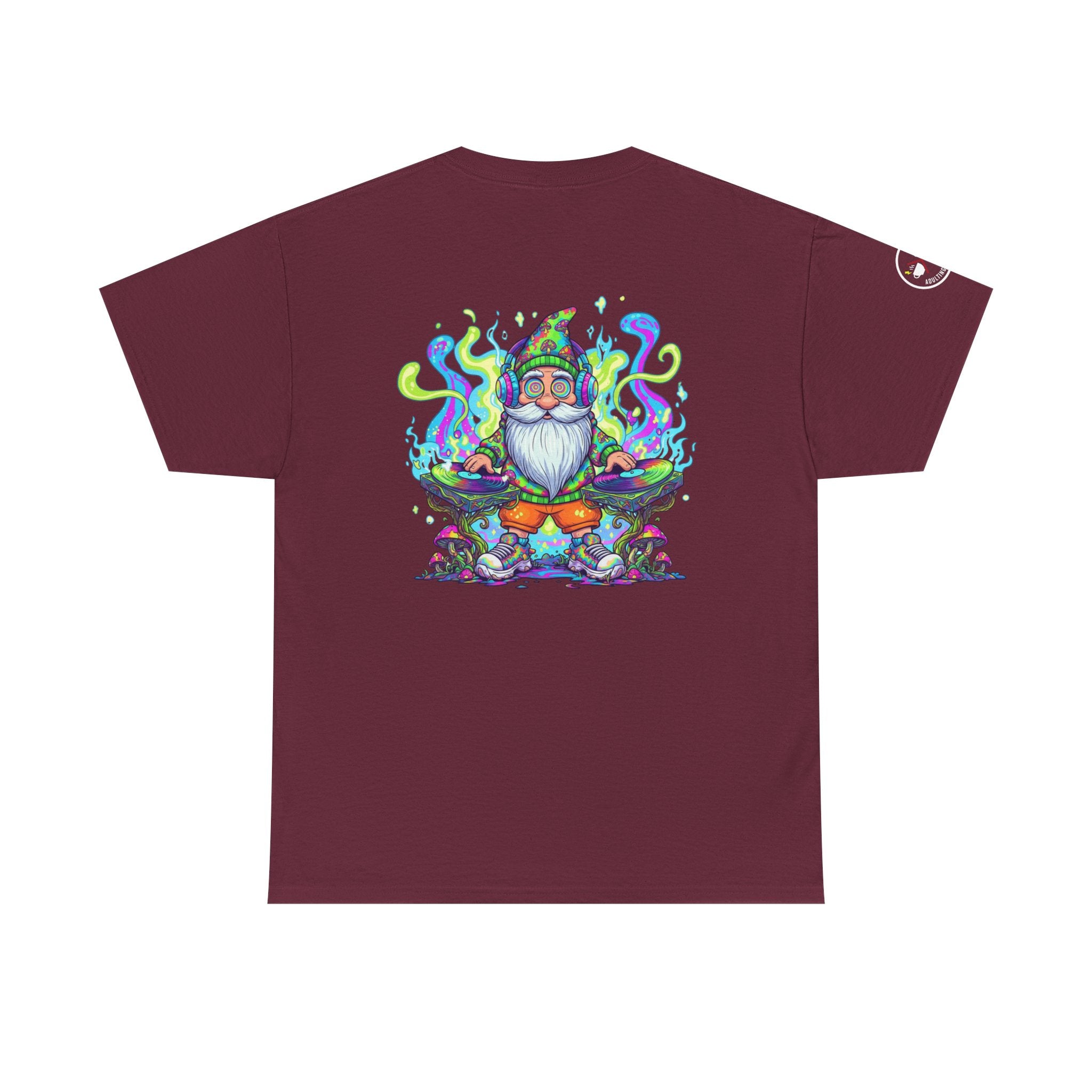 Gnome On The Decks Heavy Cotton T-Shirt