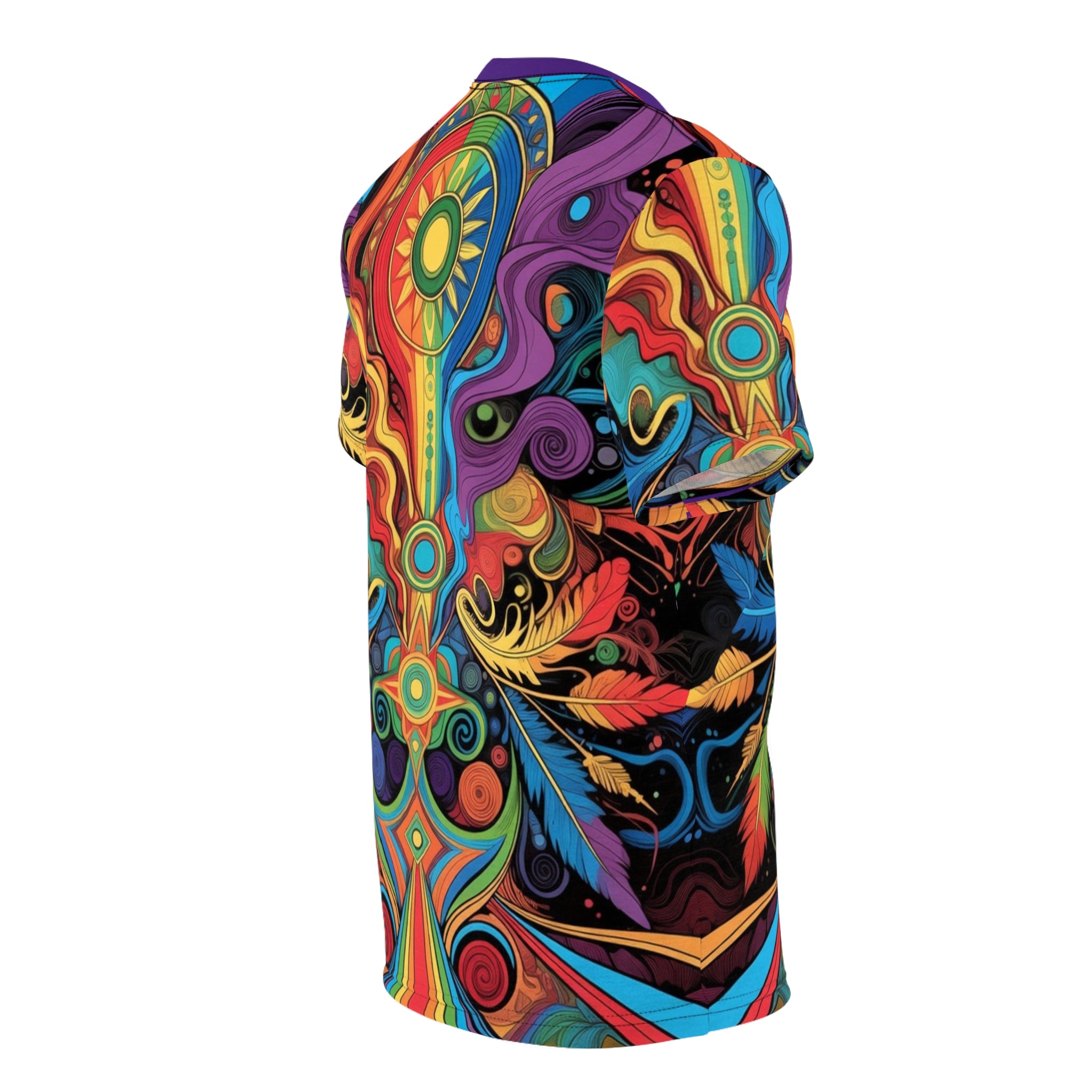 Cosmic Sunburst All-Over Print Tee