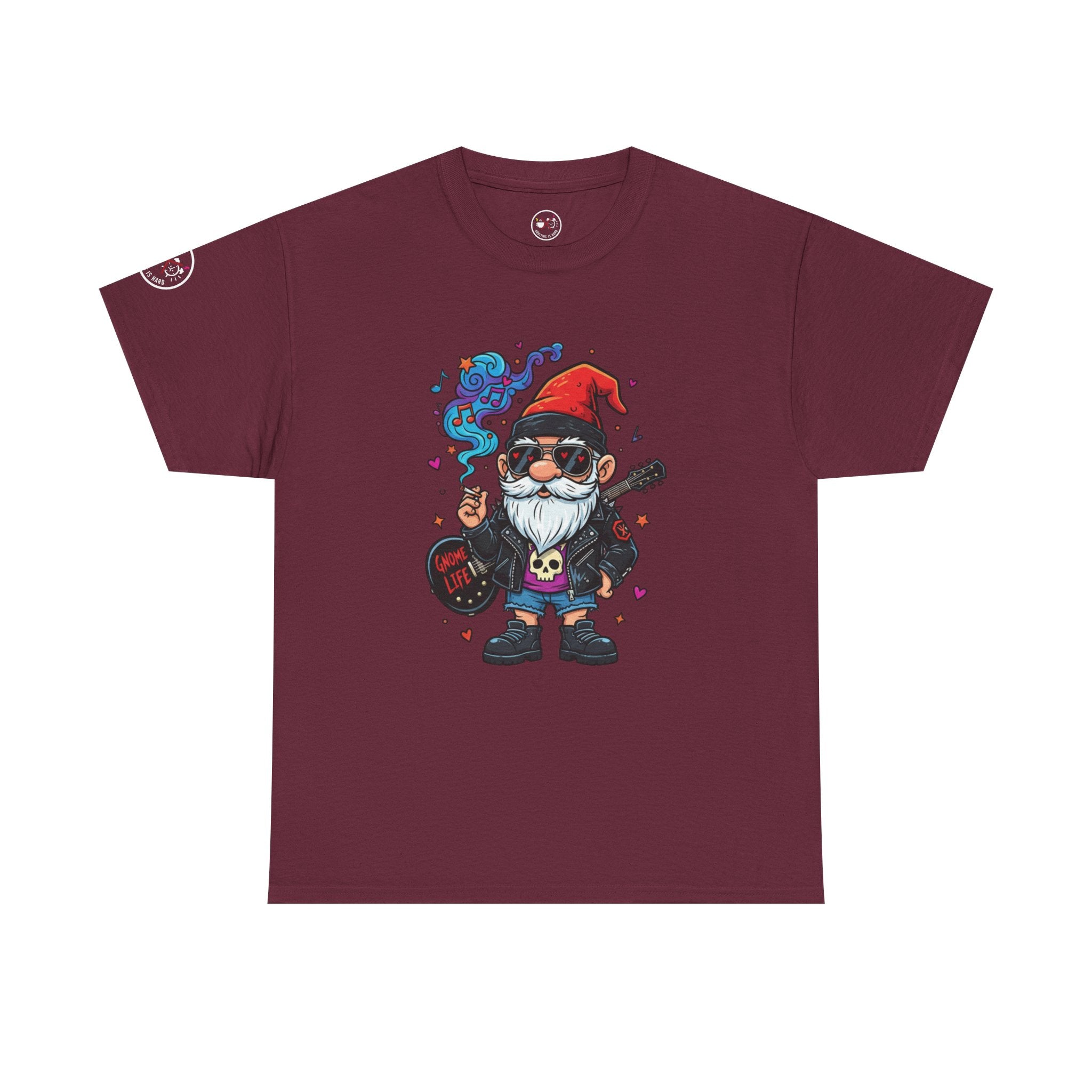 Rockstar Gnome Heavy Cotton T-Shirt