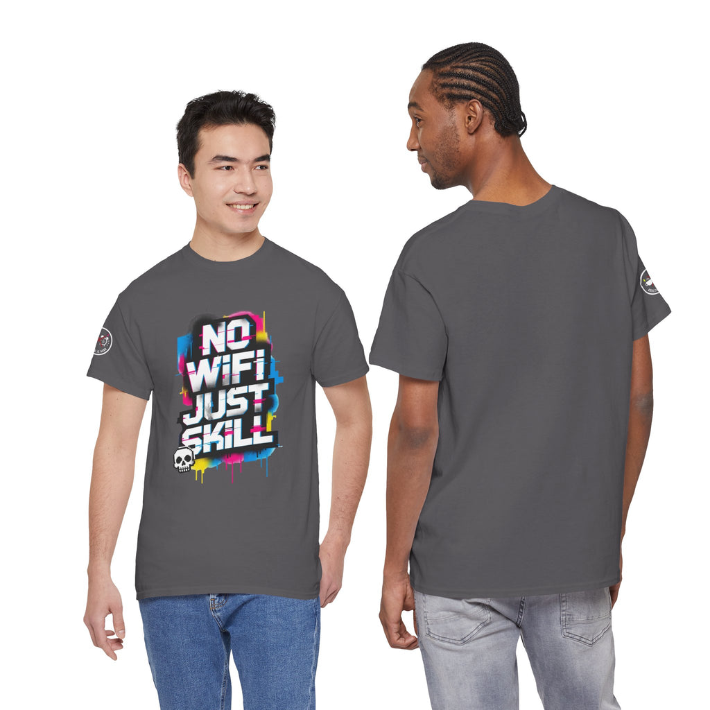 No WiFi Just Skill Heavy Cotton T-Shirt