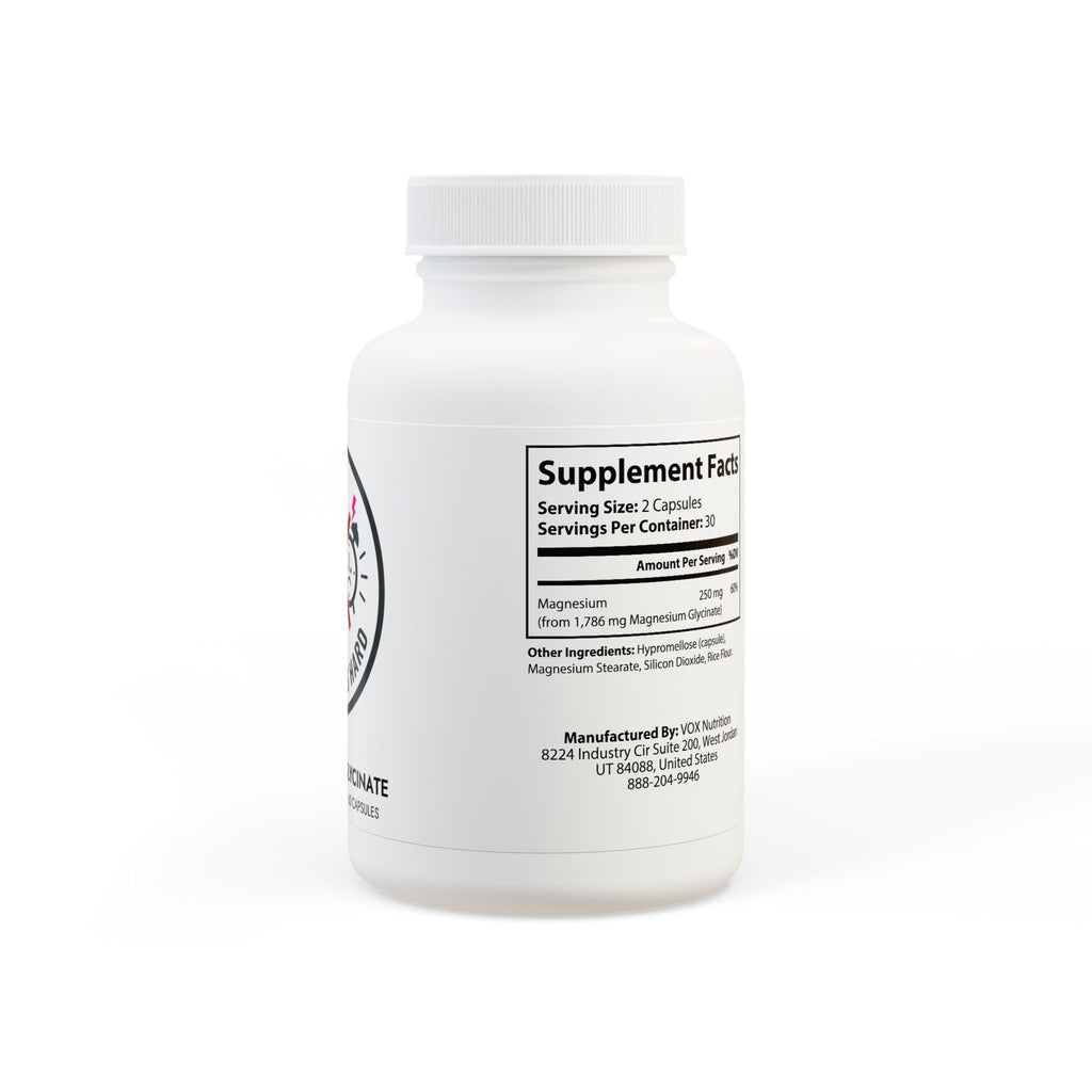 Adulting Is Hard Magnesium Glycinate Supplement (60 Capsules)