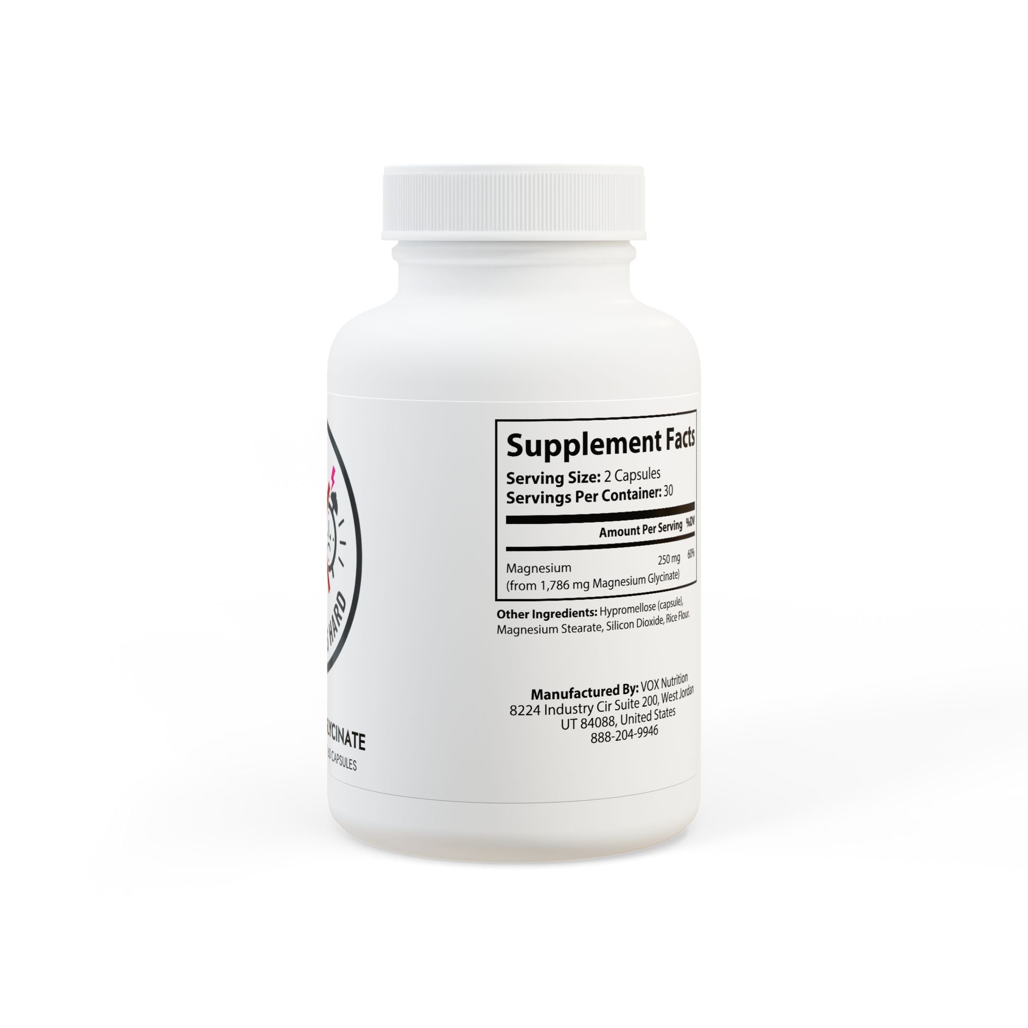 Adulting Is Hard Magnesium Glycinate Supplement (60 Capsules)