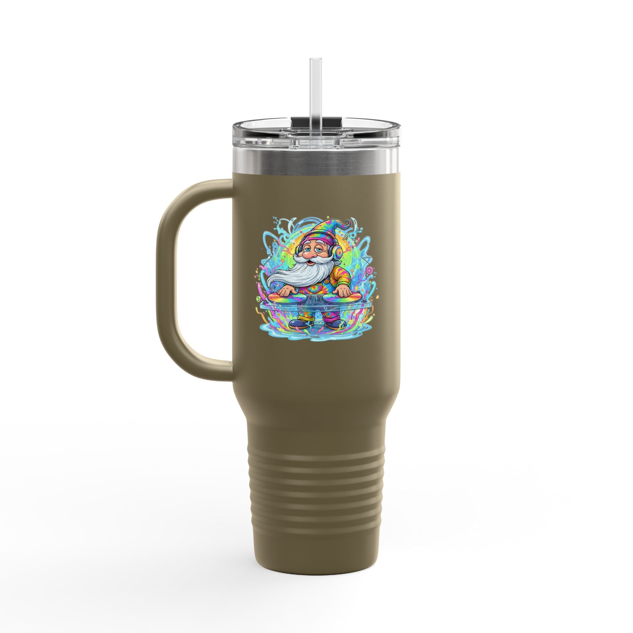 DJ Gnome 40oz Insulated Travel Mug