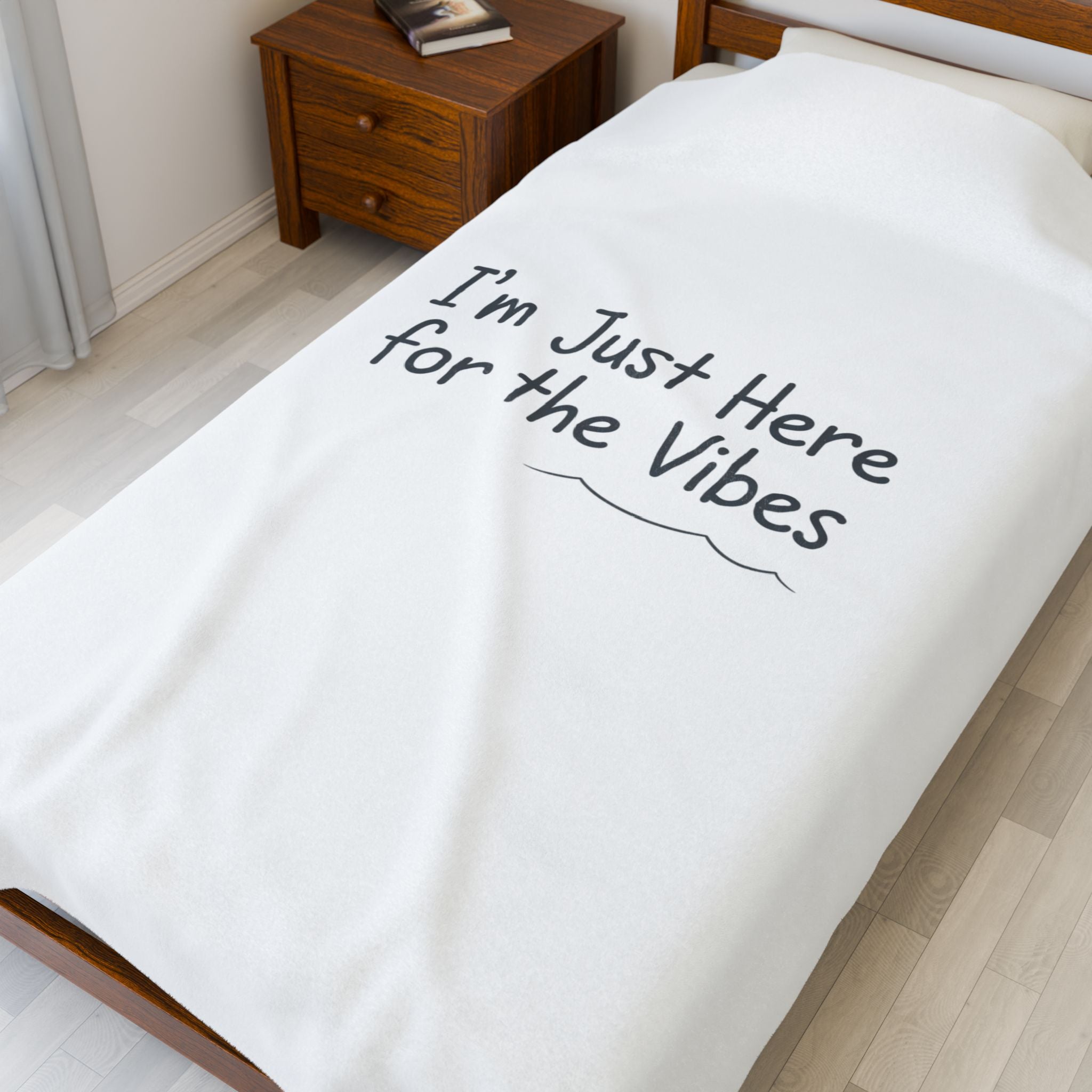 The Vibe Only Plush Blanket