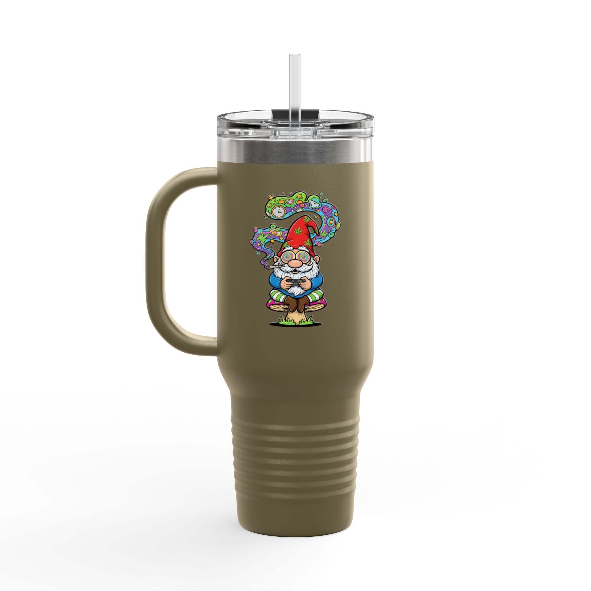 Gaming Gnome 40oz Insulated Travel Mug
