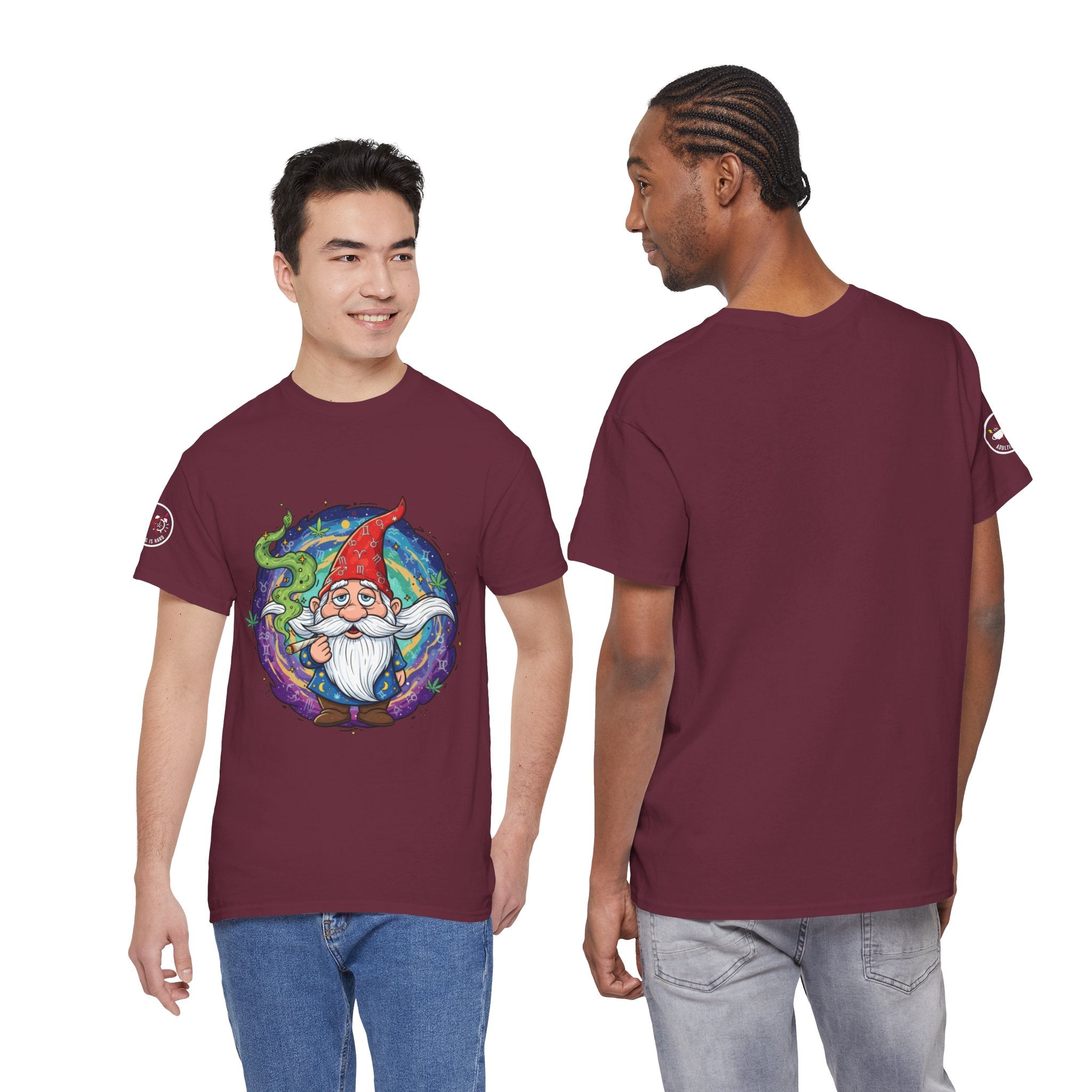 Mystic Gnome T-Shirt — Whimsical Garden Gnome Magic Tee