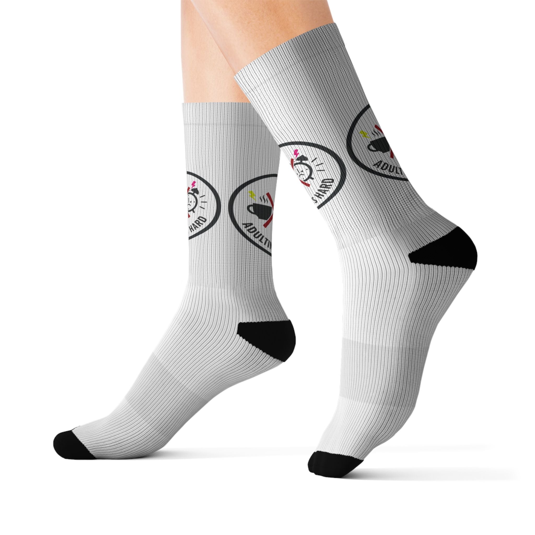 Adulting Is Hard Socks