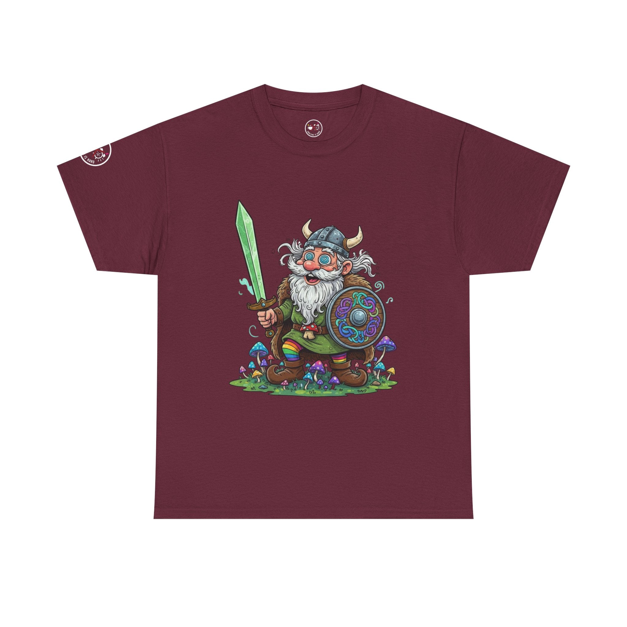 Viking Gnome Heavy Cotton Tee