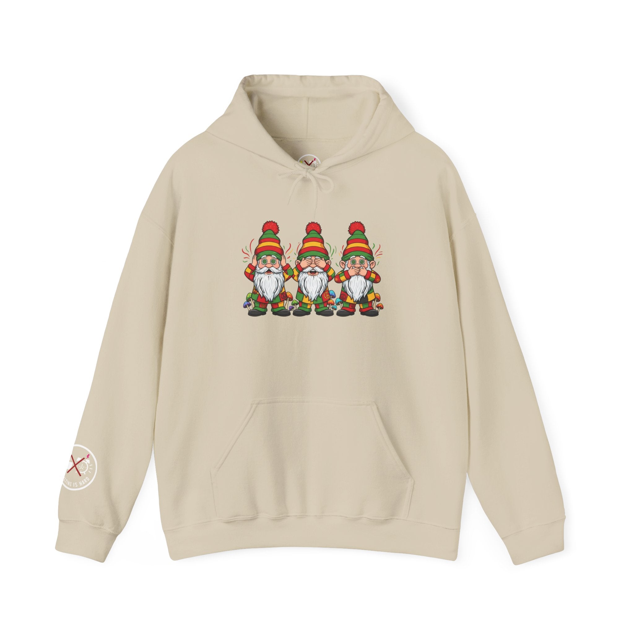 No Evil Gnome Trio Hoodie