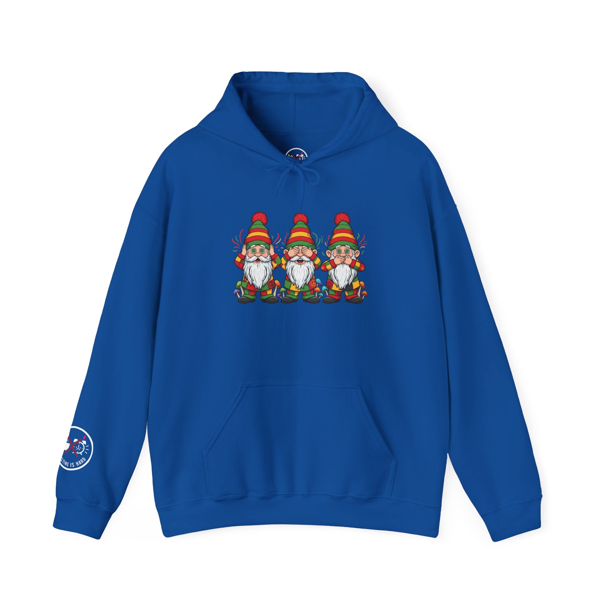 No Evil Gnome Trio Hoodie