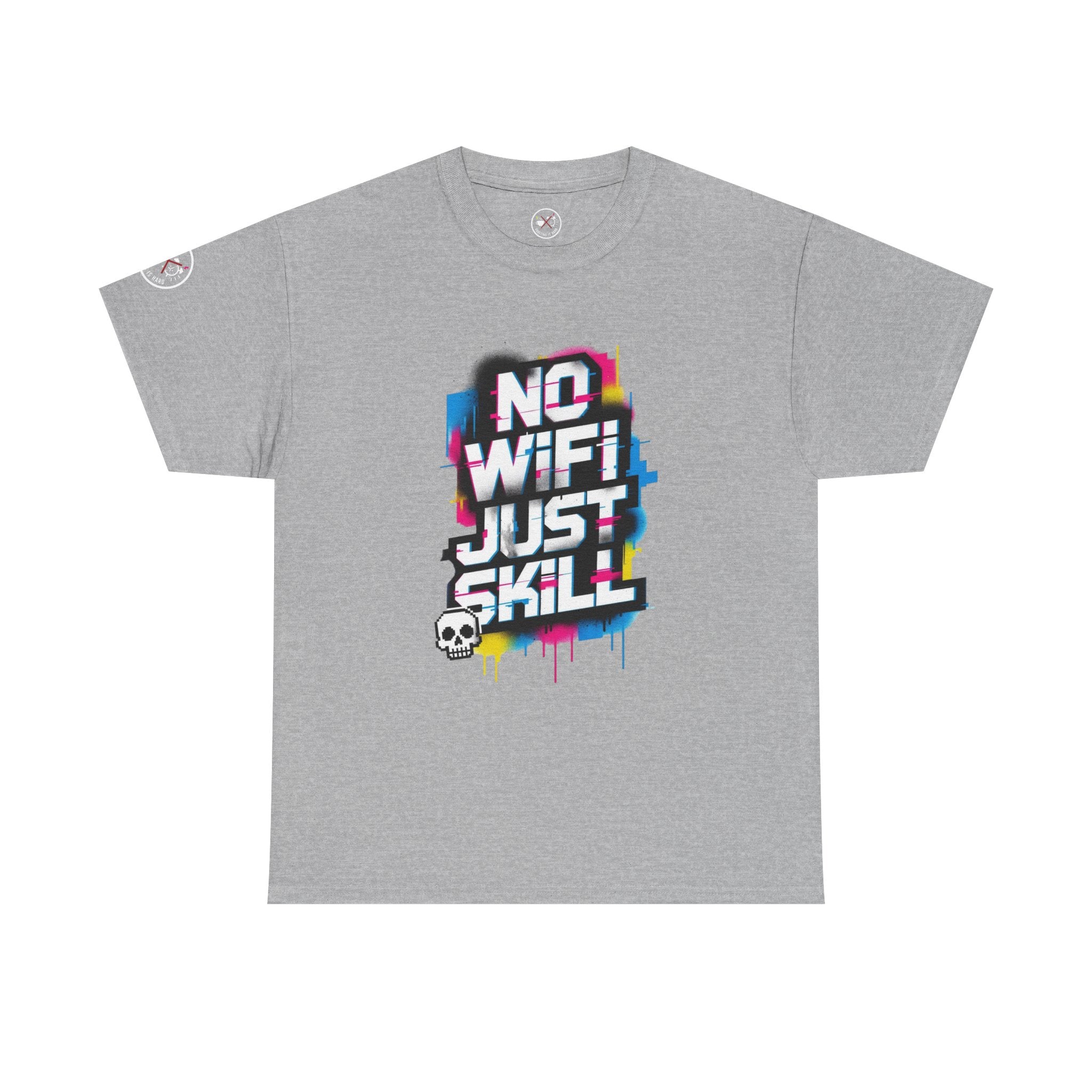 No WiFi Just Skill Heavy Cotton T-Shirt