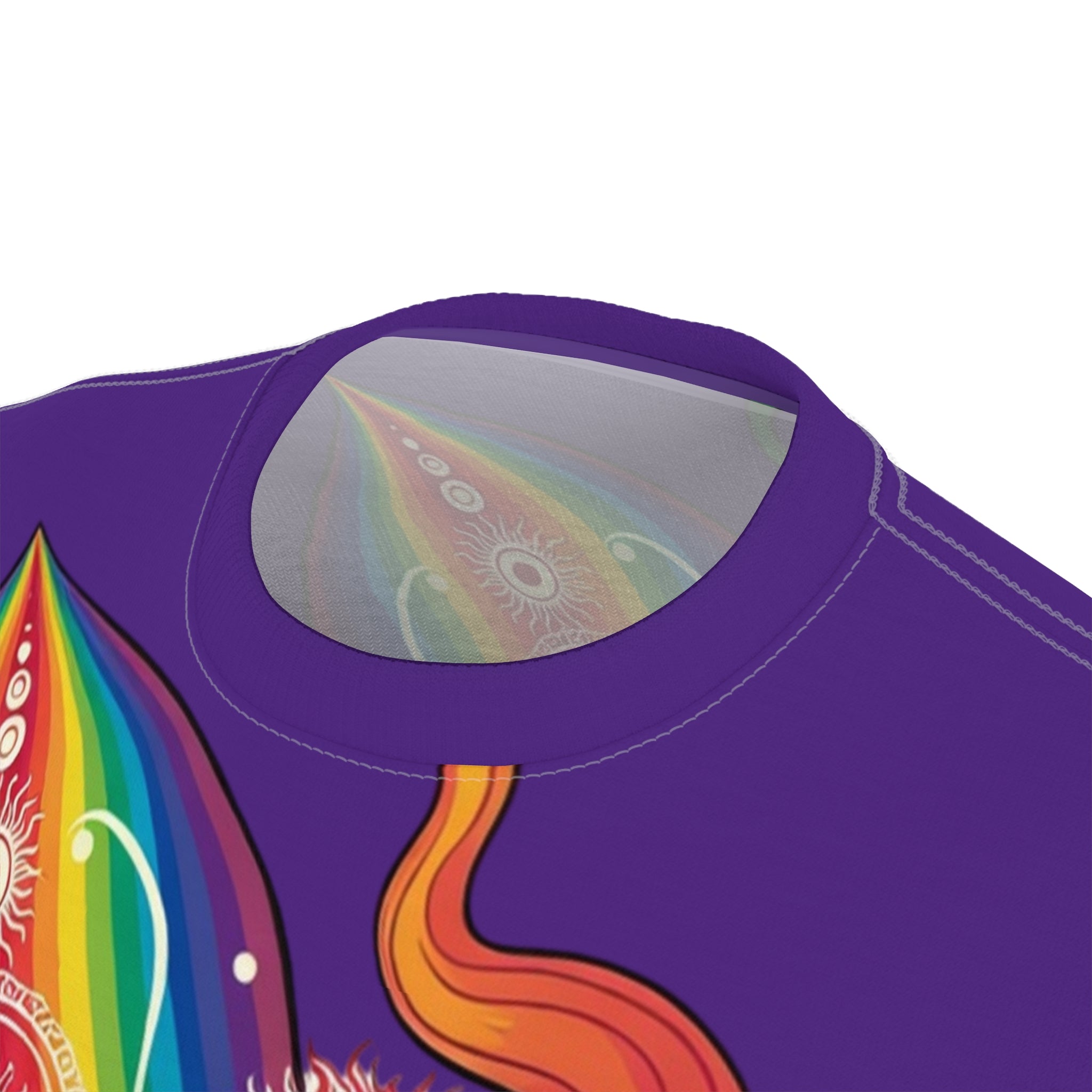 Psychedelic Rainbow Cosmic Tee