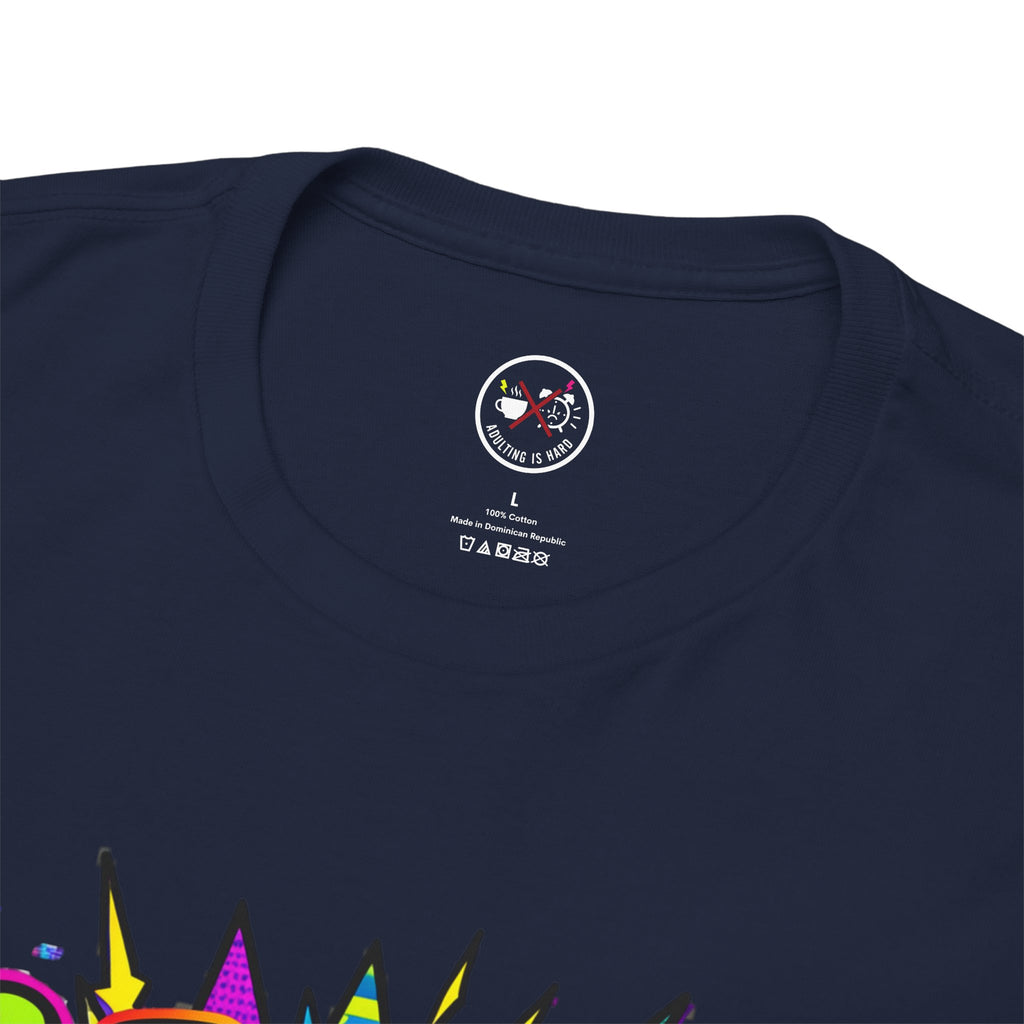 Level Up or Log Out Heavy Cotton T-Shirt