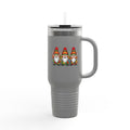 Hear, See, Speak No Evil Gnomes 40oz Insulated Travel Mug