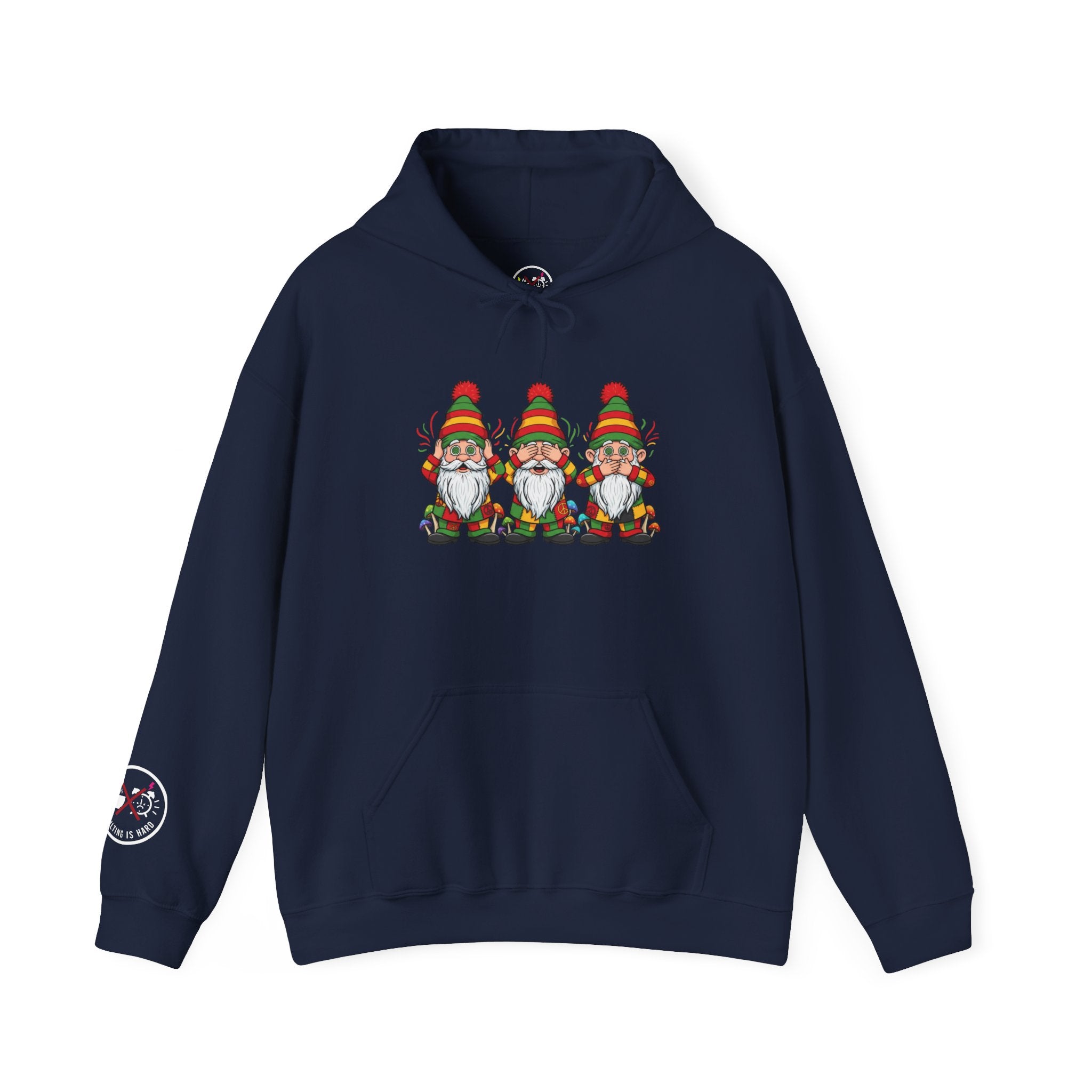 No Evil Gnome Trio Hoodie