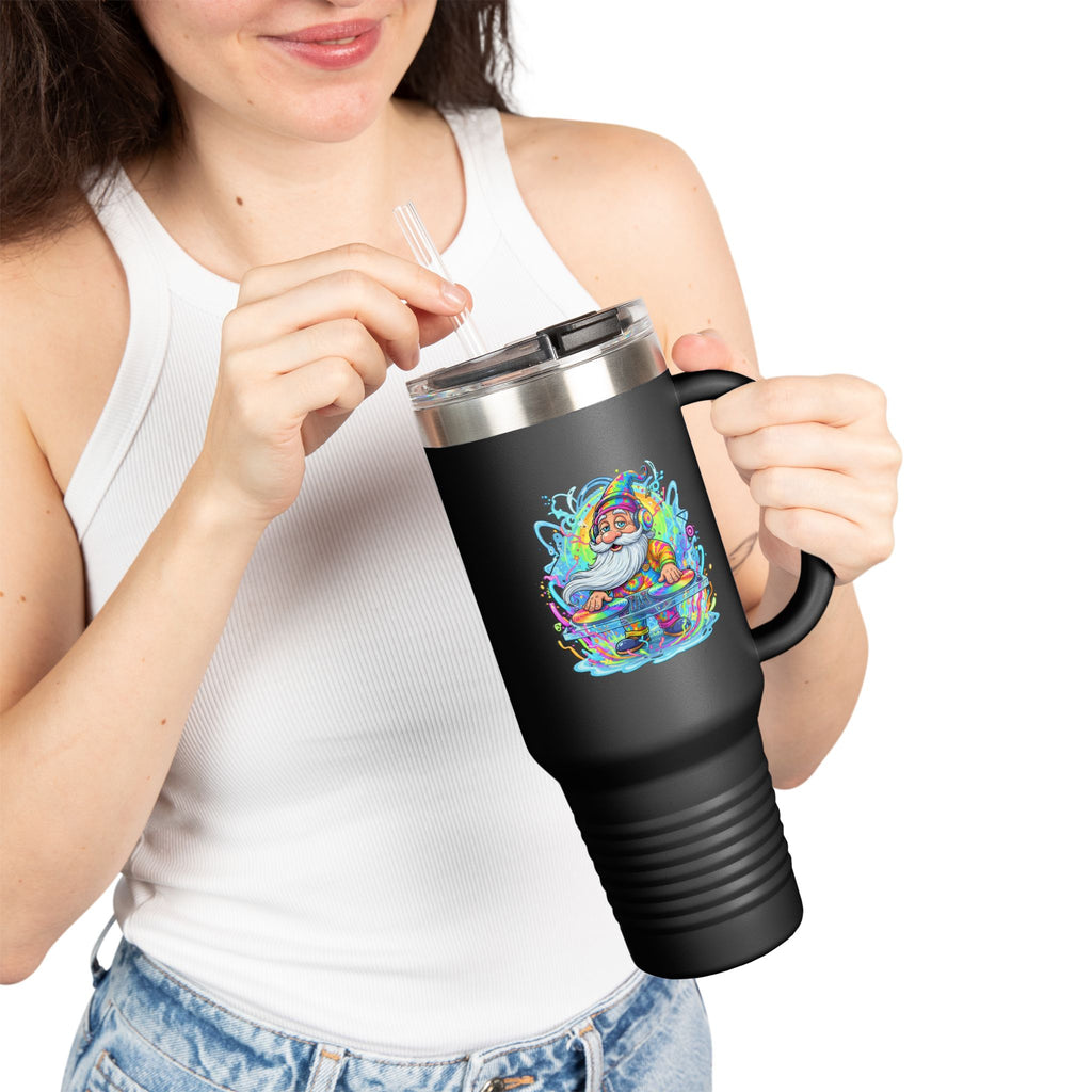 DJ Gnome 40oz Insulated Travel Mug